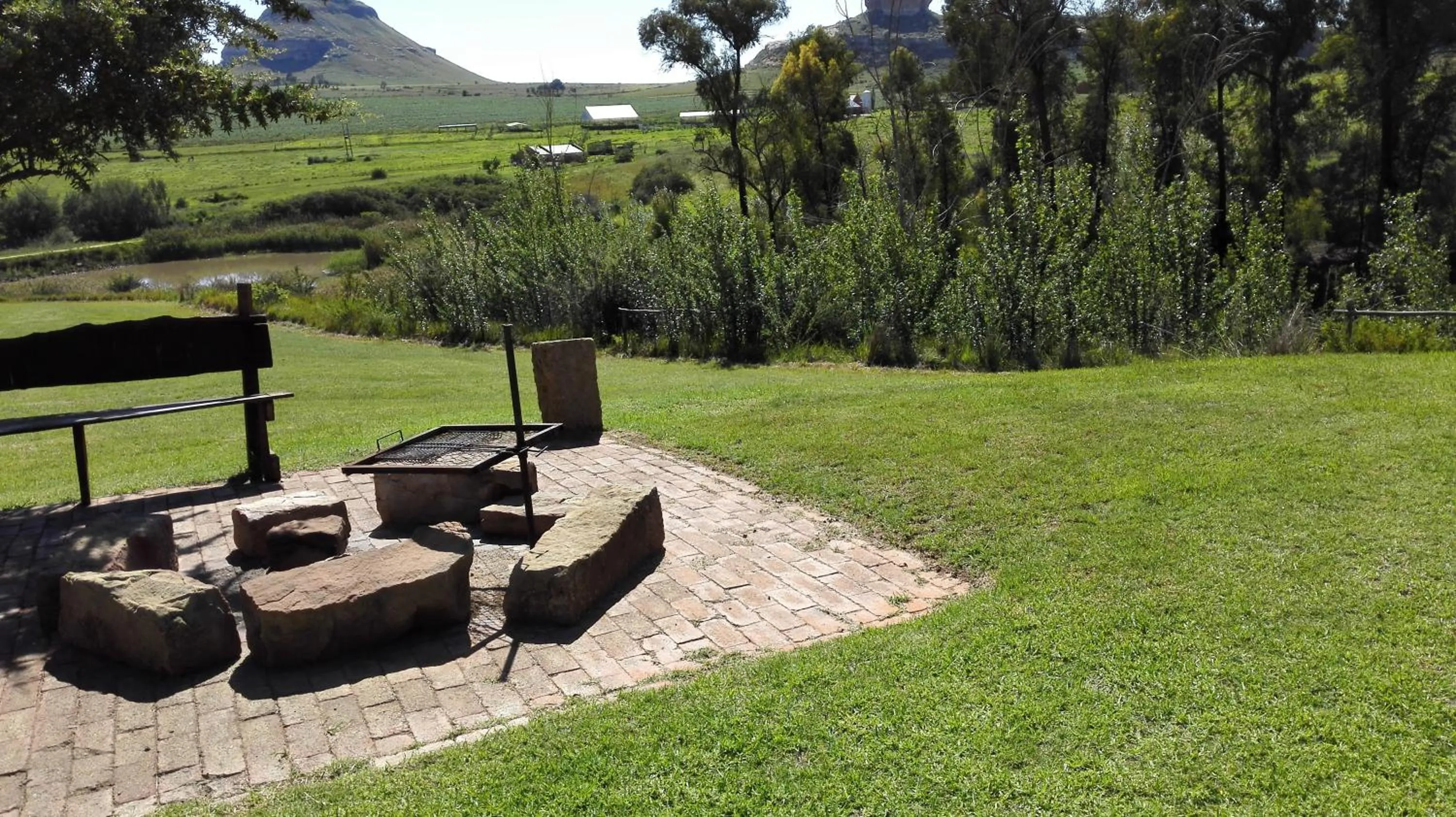 BBQ facilities in Pumula Guest Farm