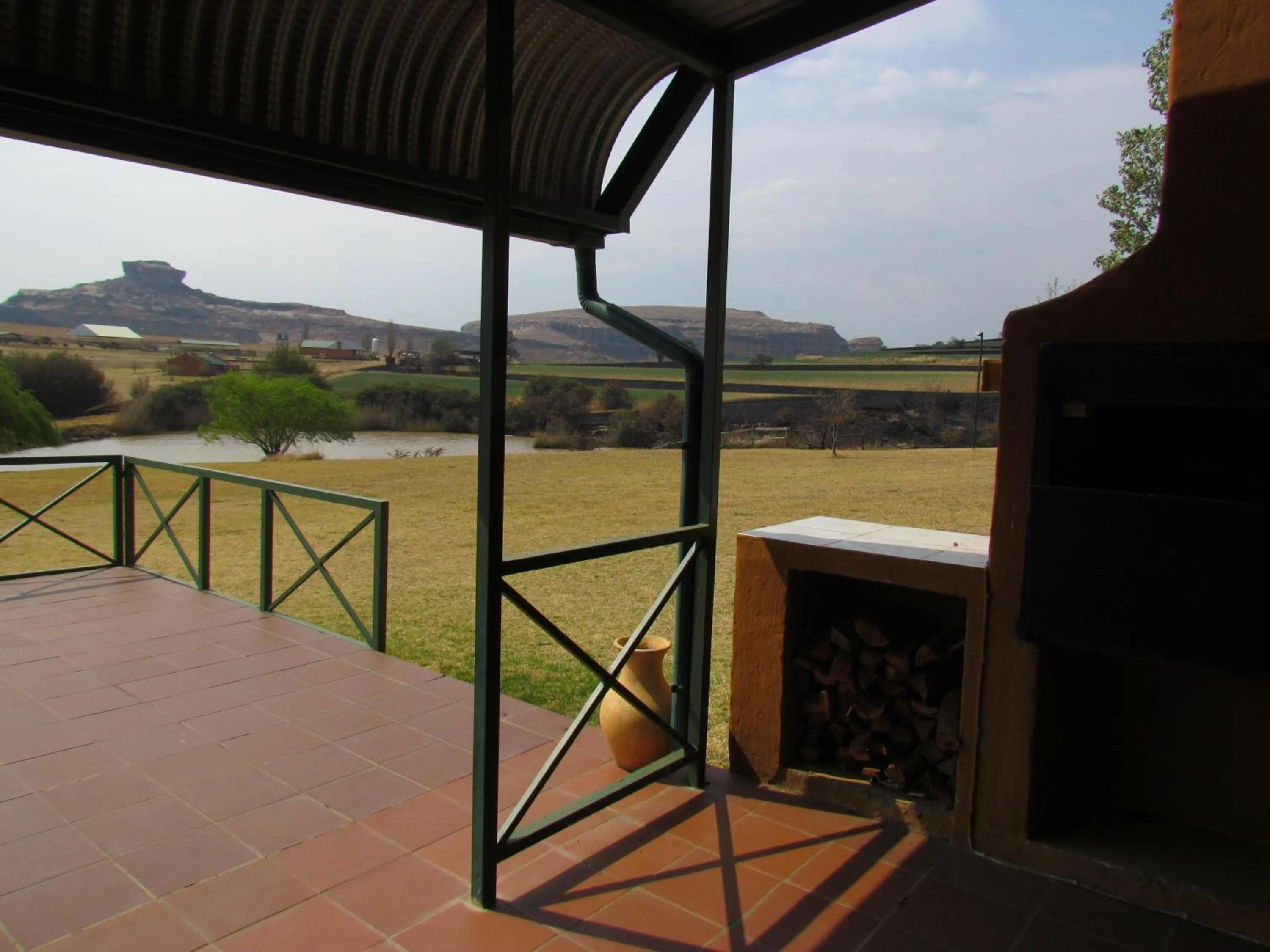 Patio in Pumula Guest Farm