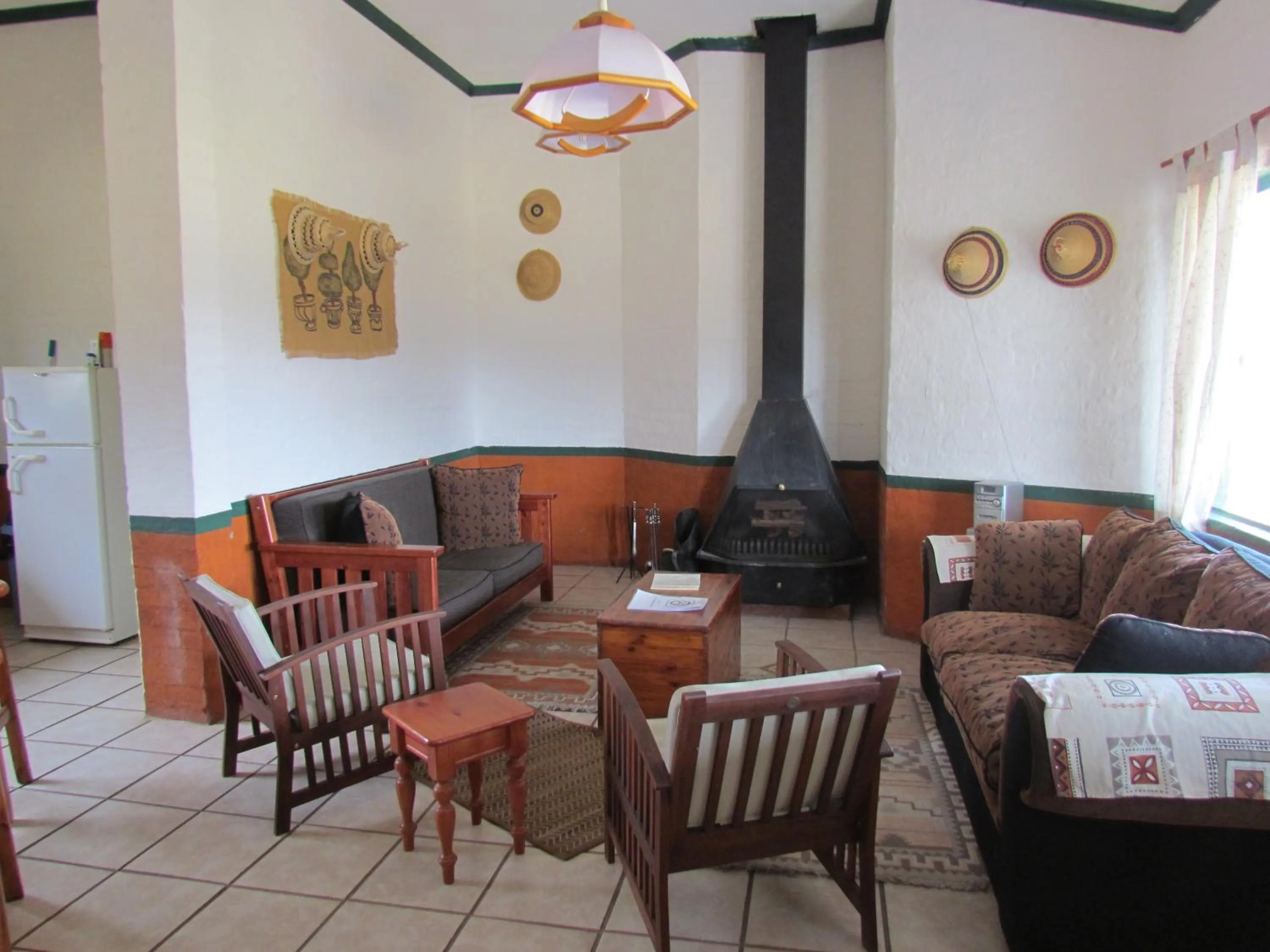 Living room in Pumula Guest Farm