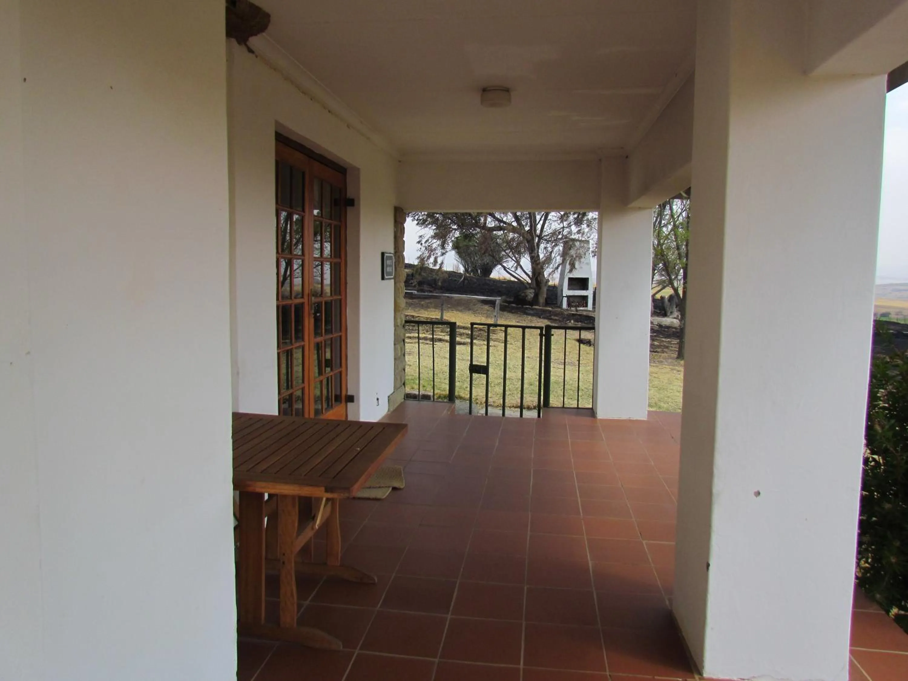 Patio in Pumula Guest Farm