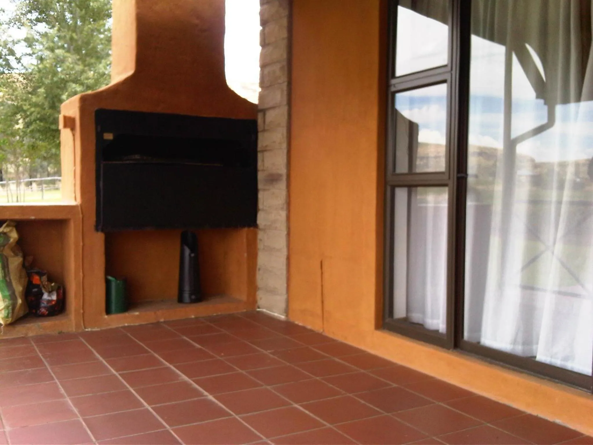 Patio in Pumula Guest Farm