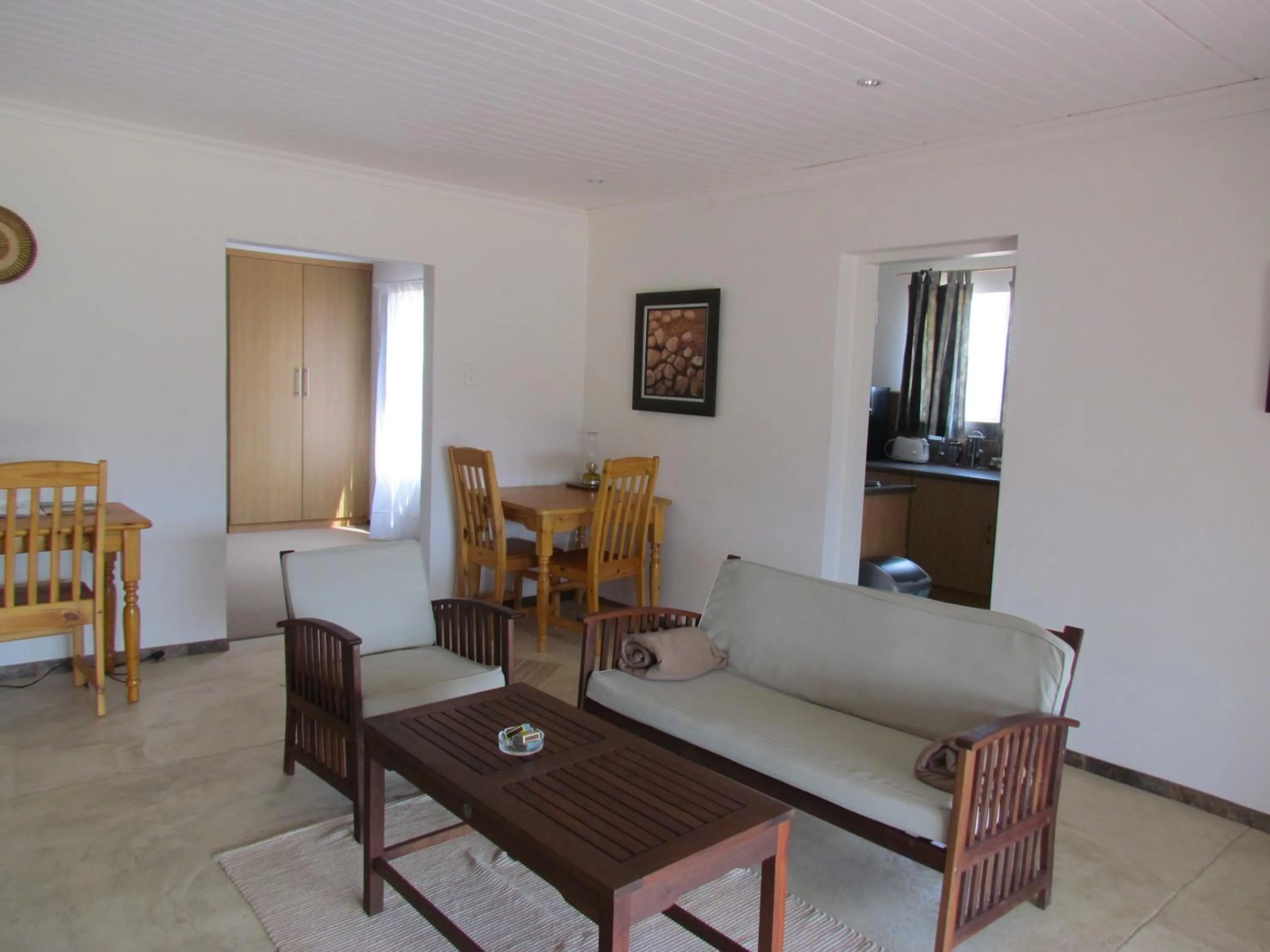 Living room in Pumula Guest Farm