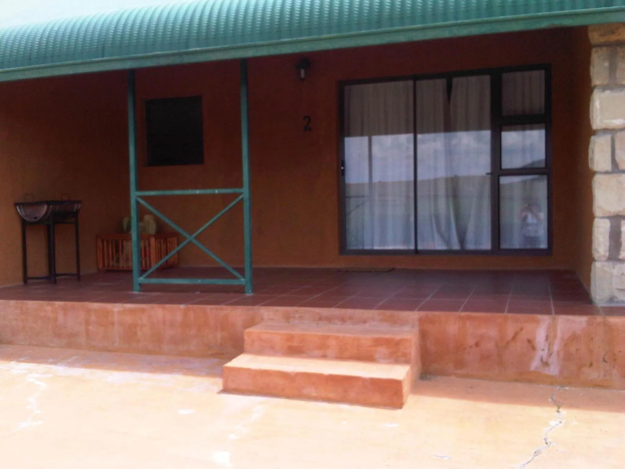 Patio in Pumula Guest Farm