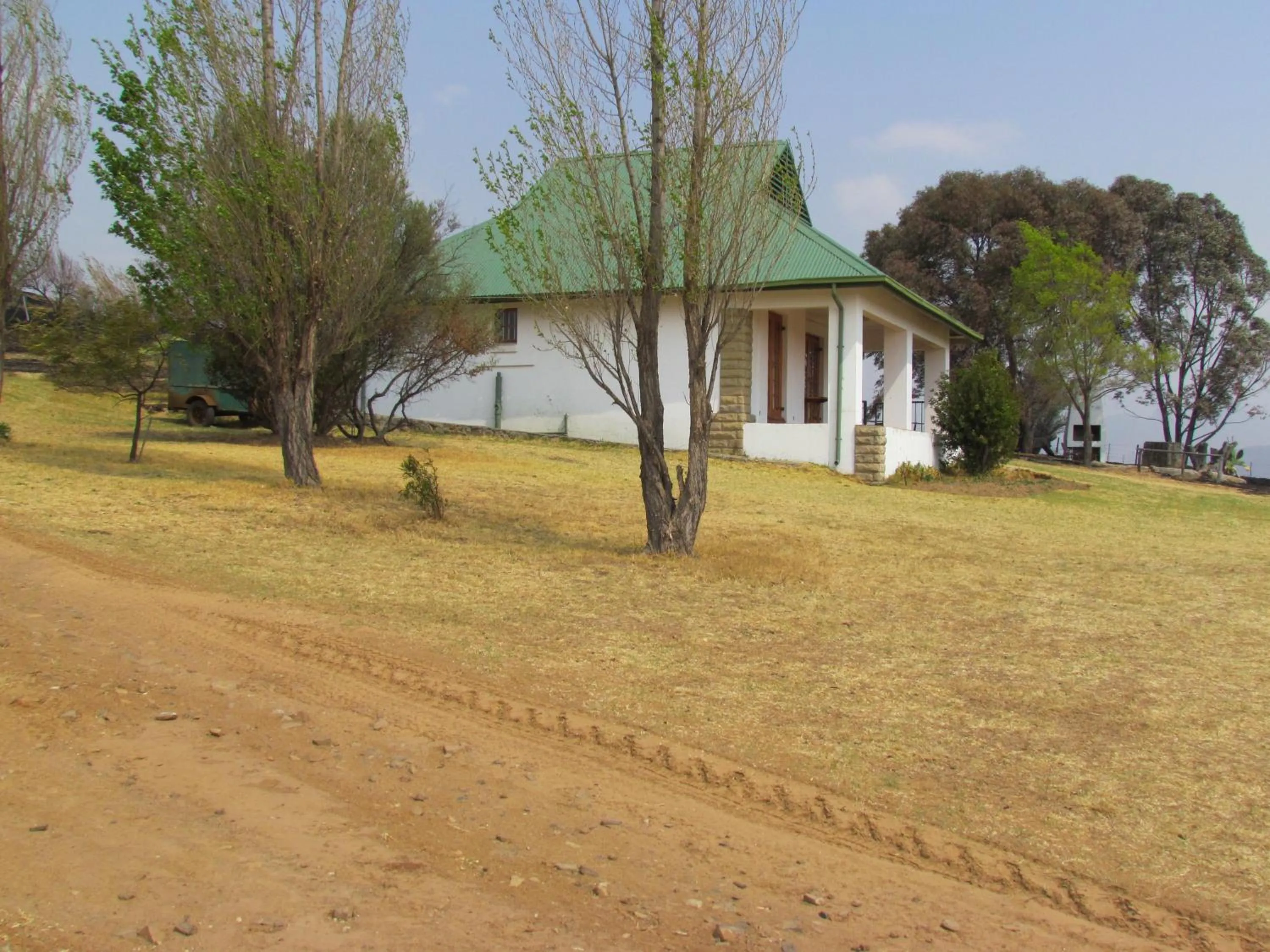 Facade/entrance in Pumula Guest Farm