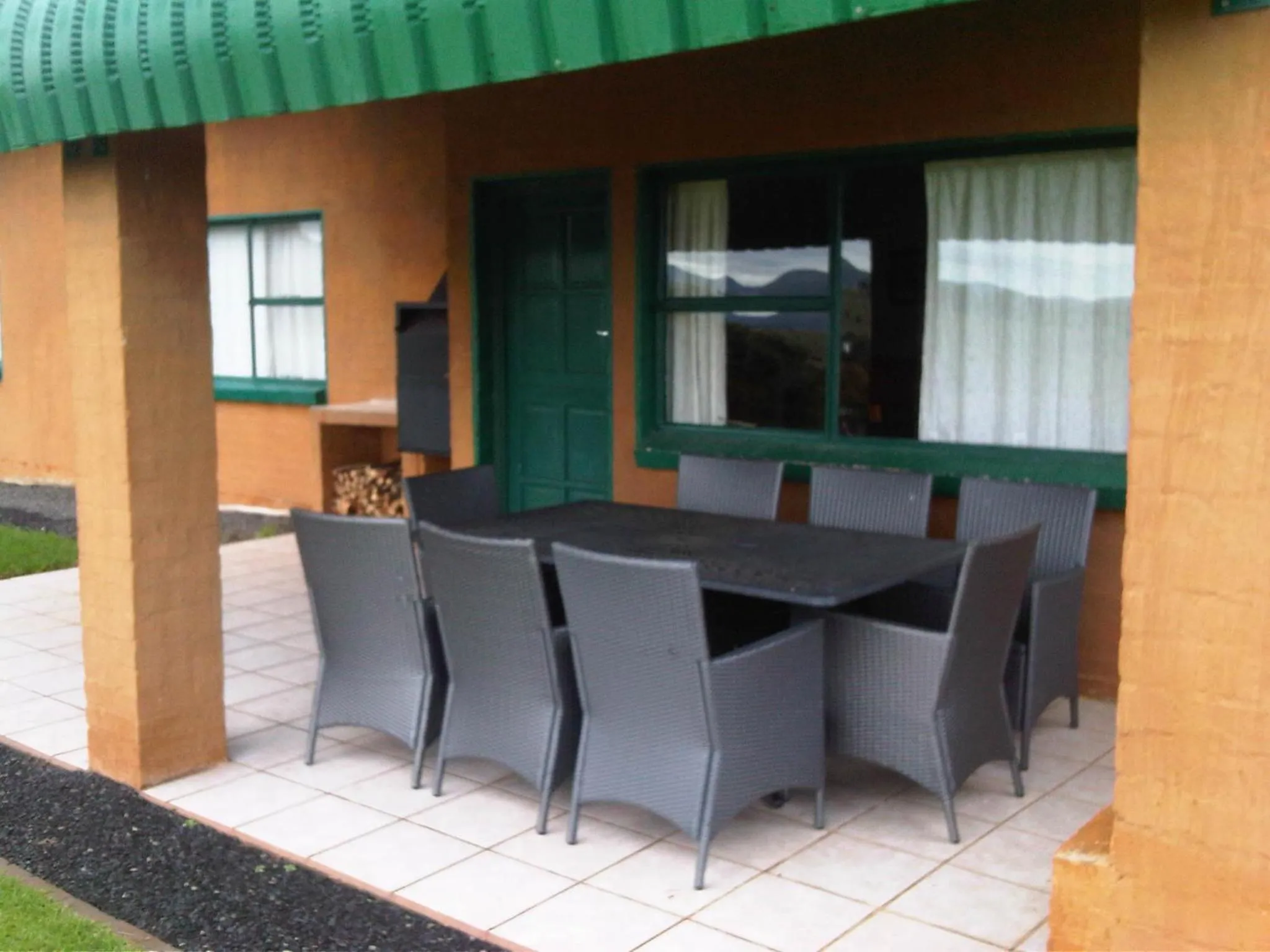 Patio in Pumula Guest Farm