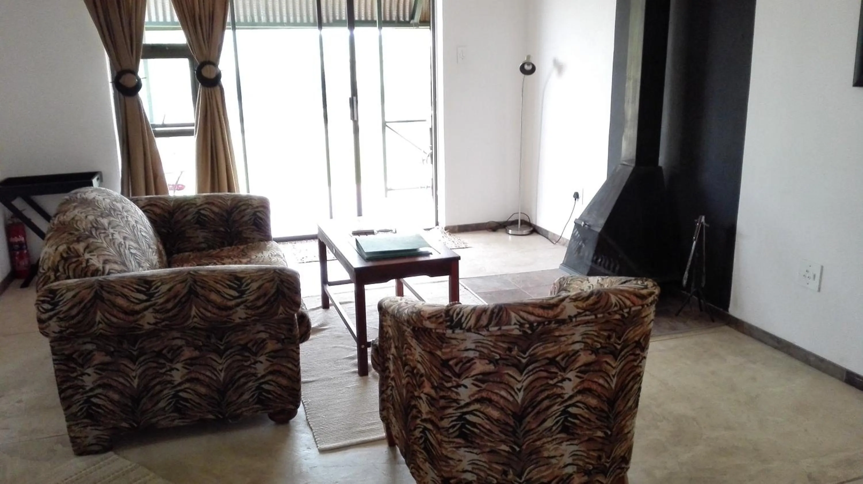 Living room in Pumula Guest Farm