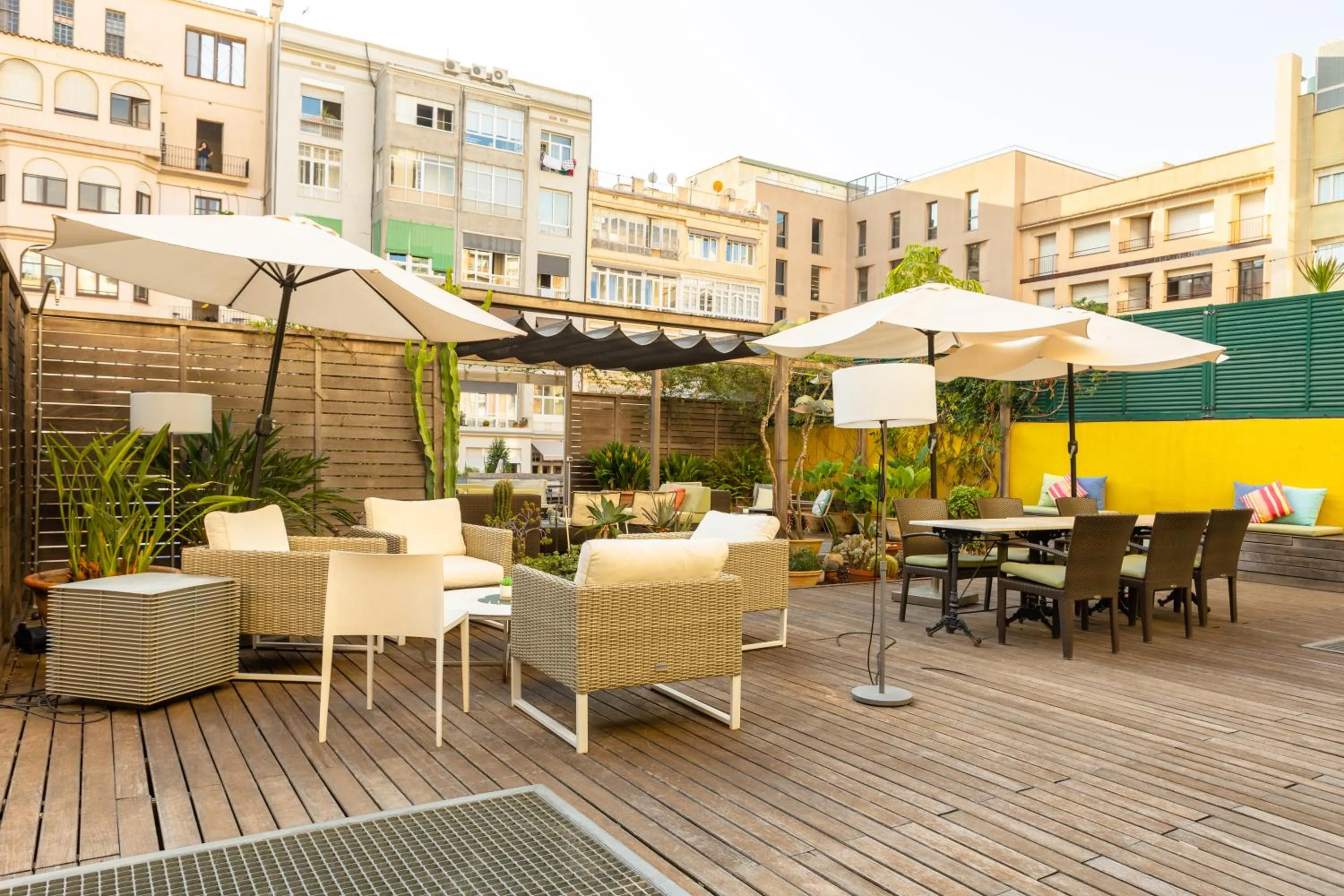 Patio in B&B Boutique Ca La Maria