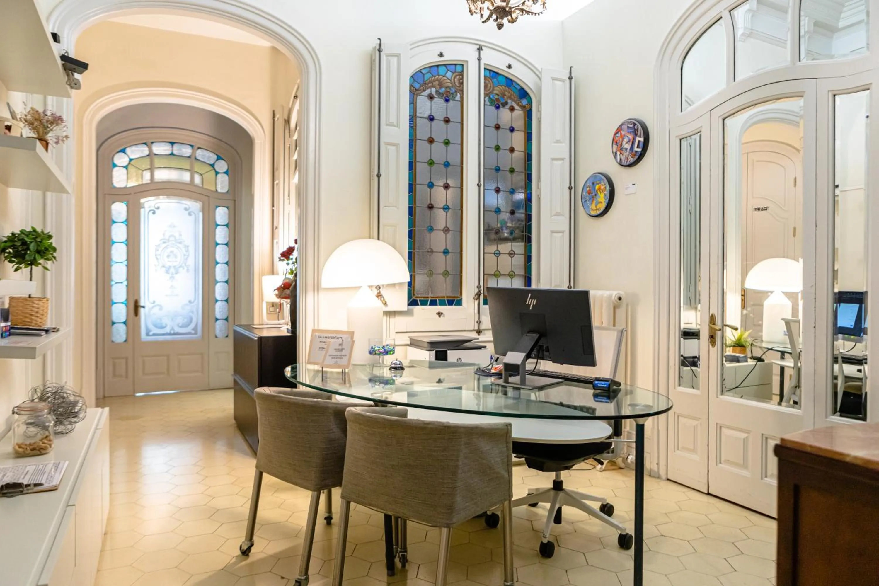 Lobby or reception in B&B Boutique Ca La Maria