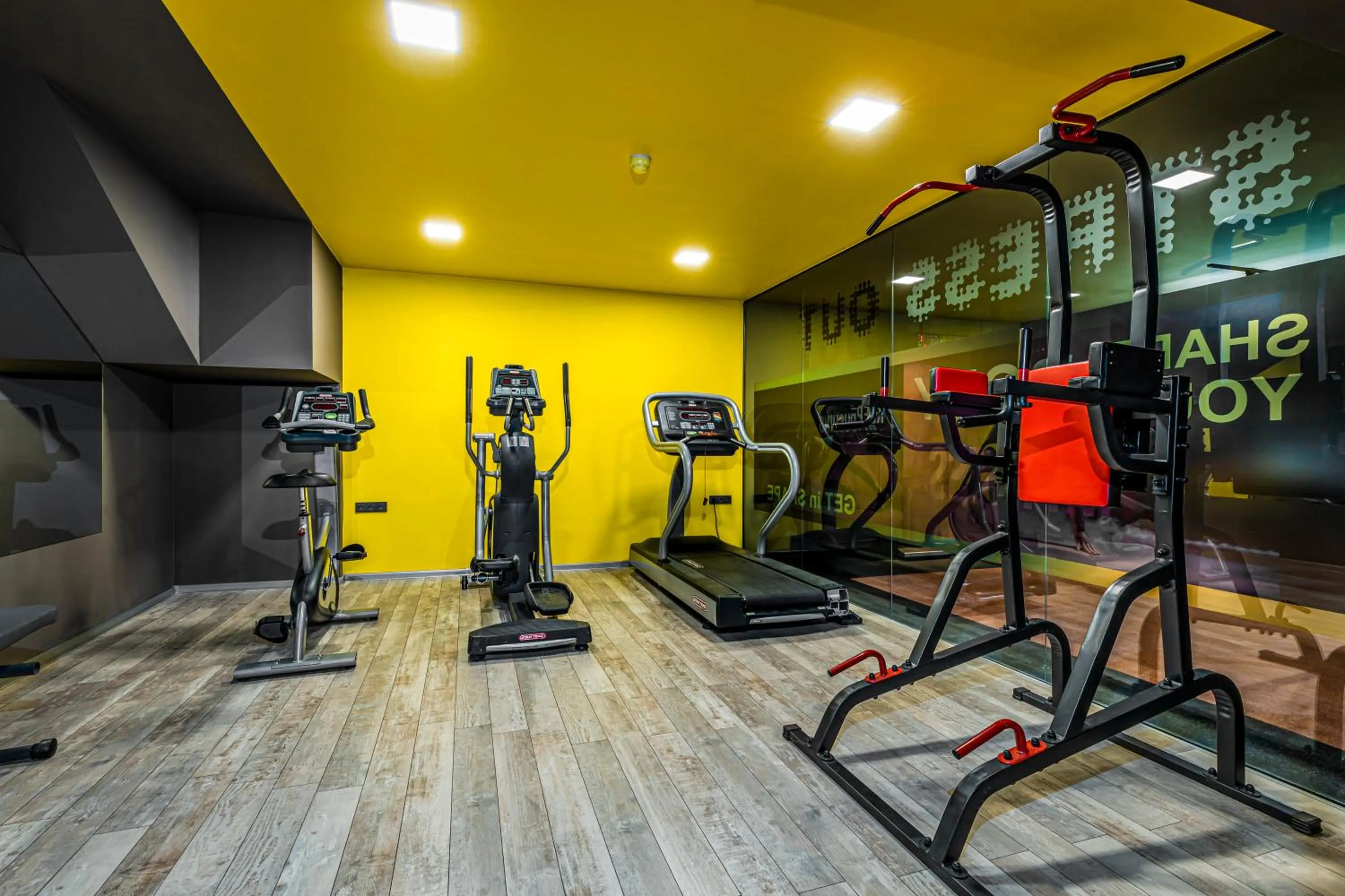 Fitness centre/facilities in Hotel Urban