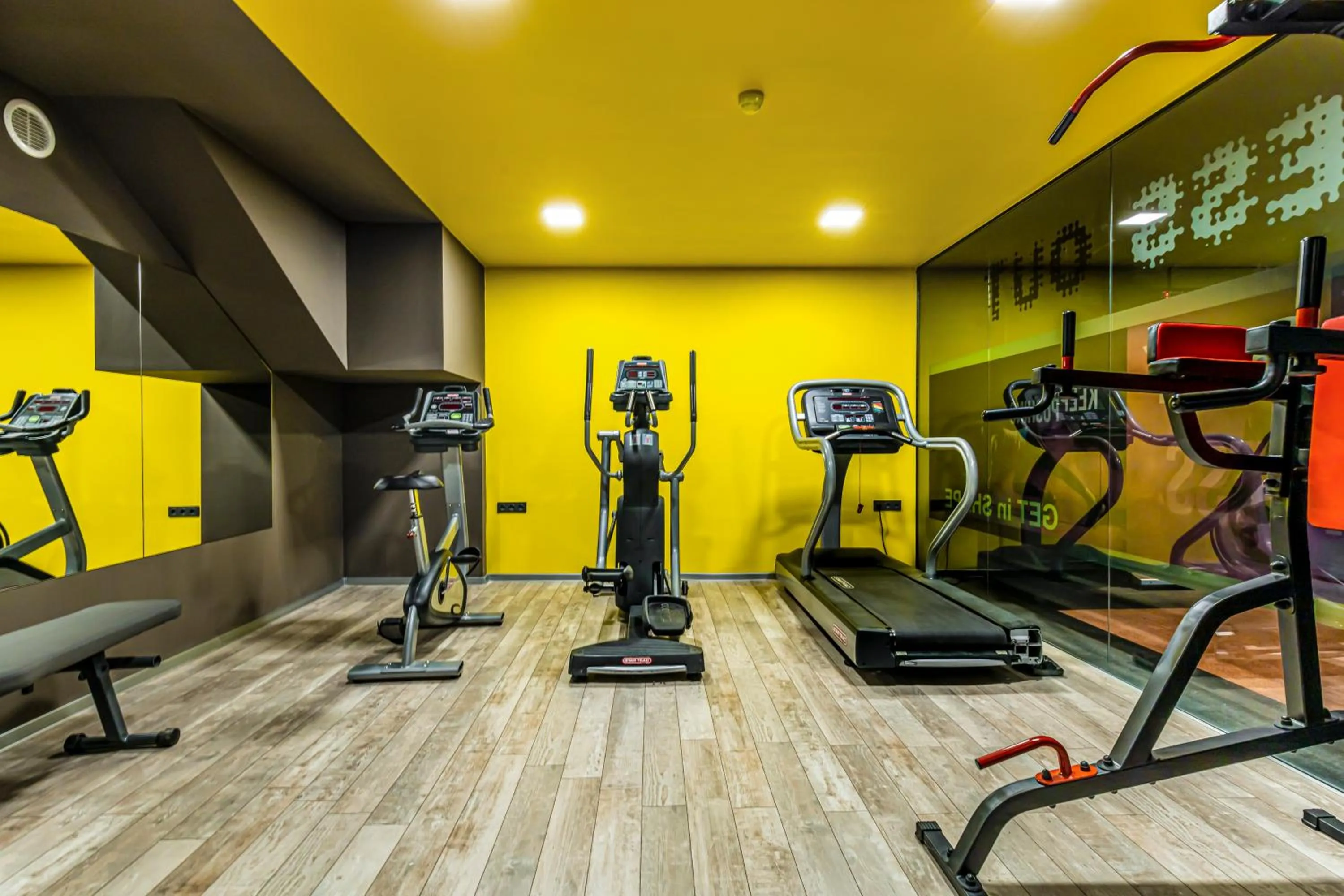 Fitness centre/facilities in Hotel Urban
