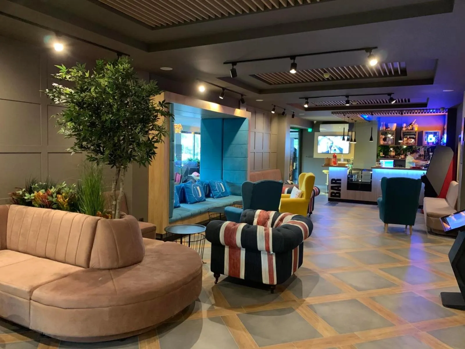 Lobby or reception in Hotel Urban