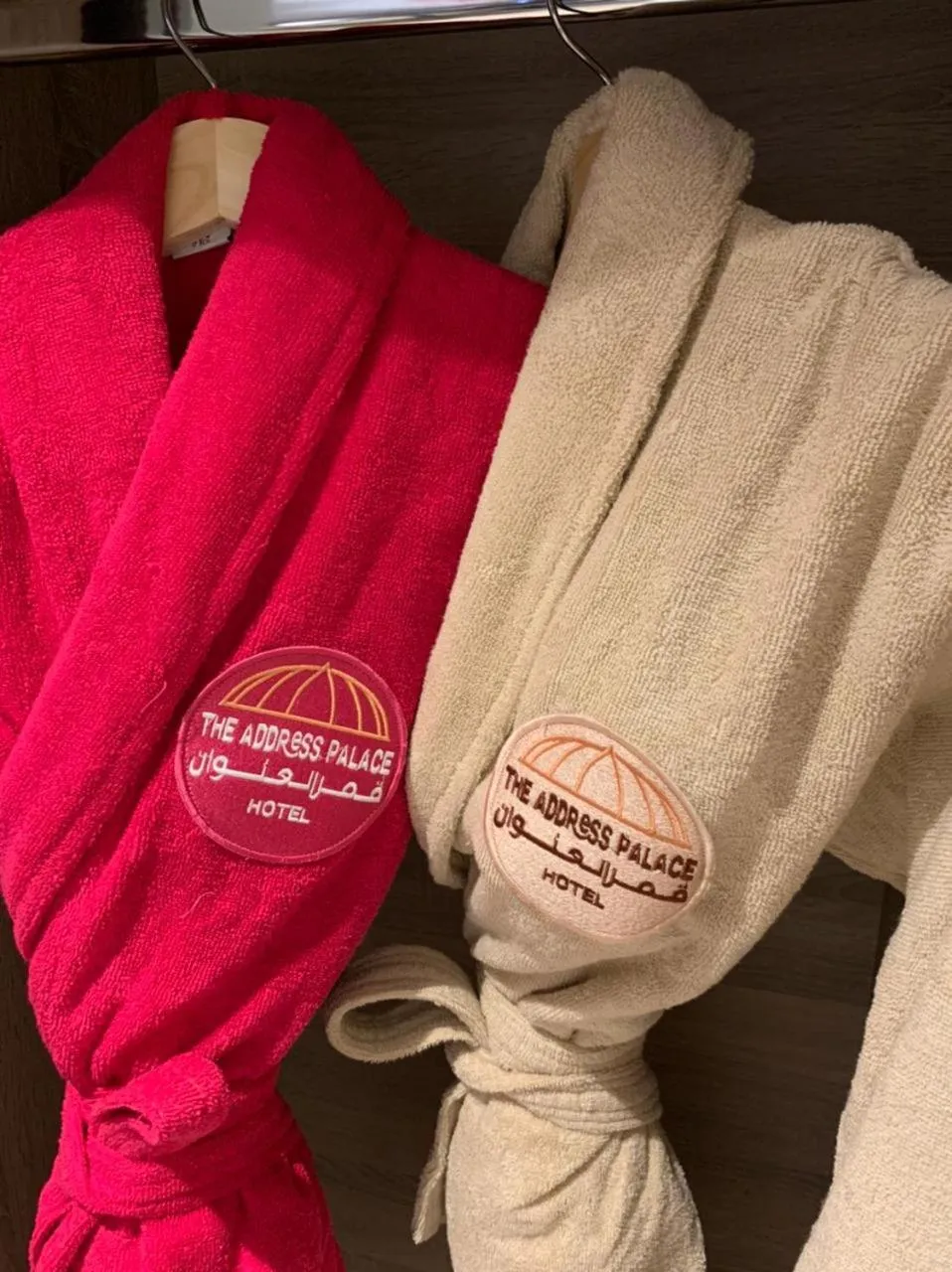 towels in The Address Palace Apartments