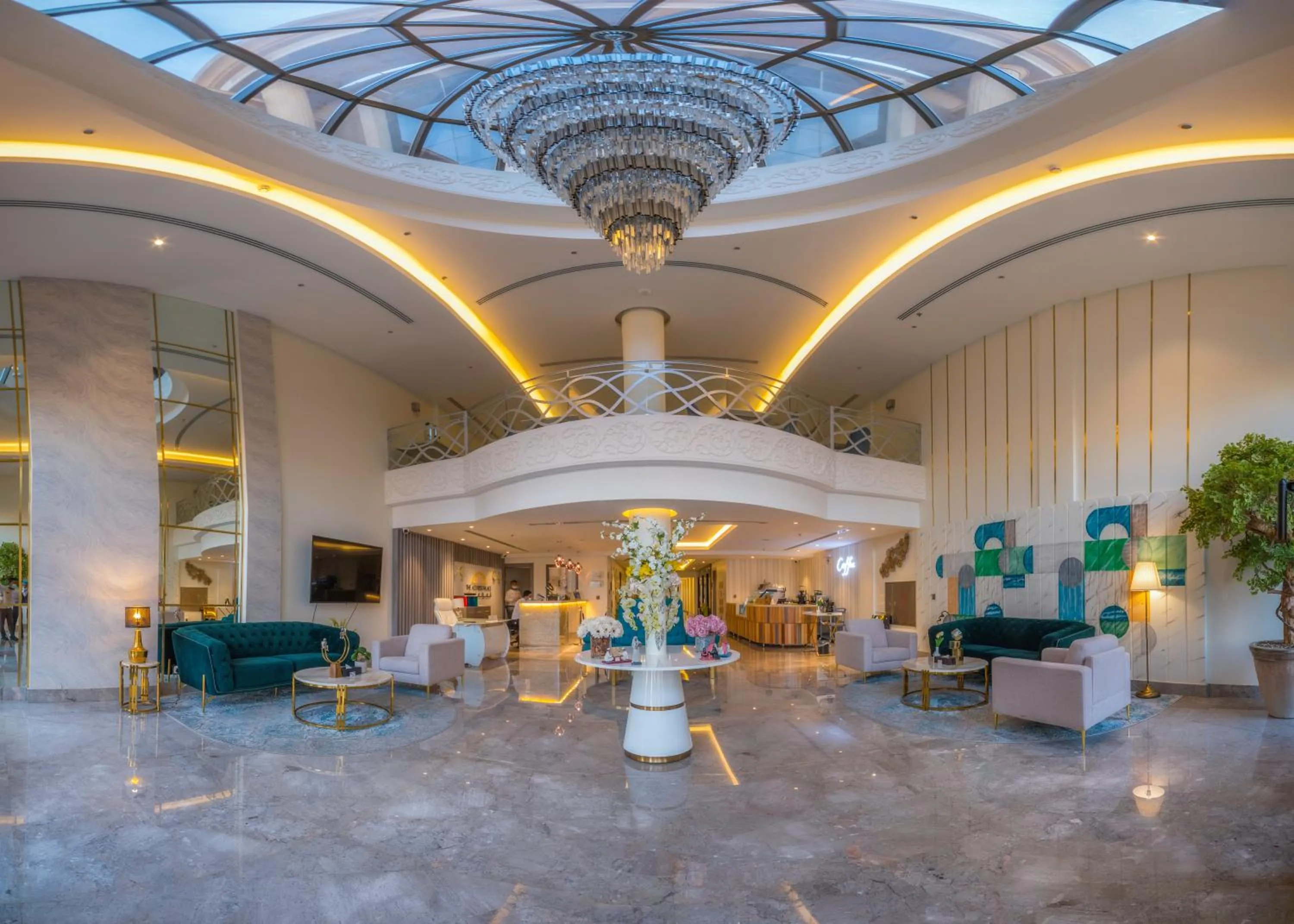 Lobby or reception in The Address Palace Apartments