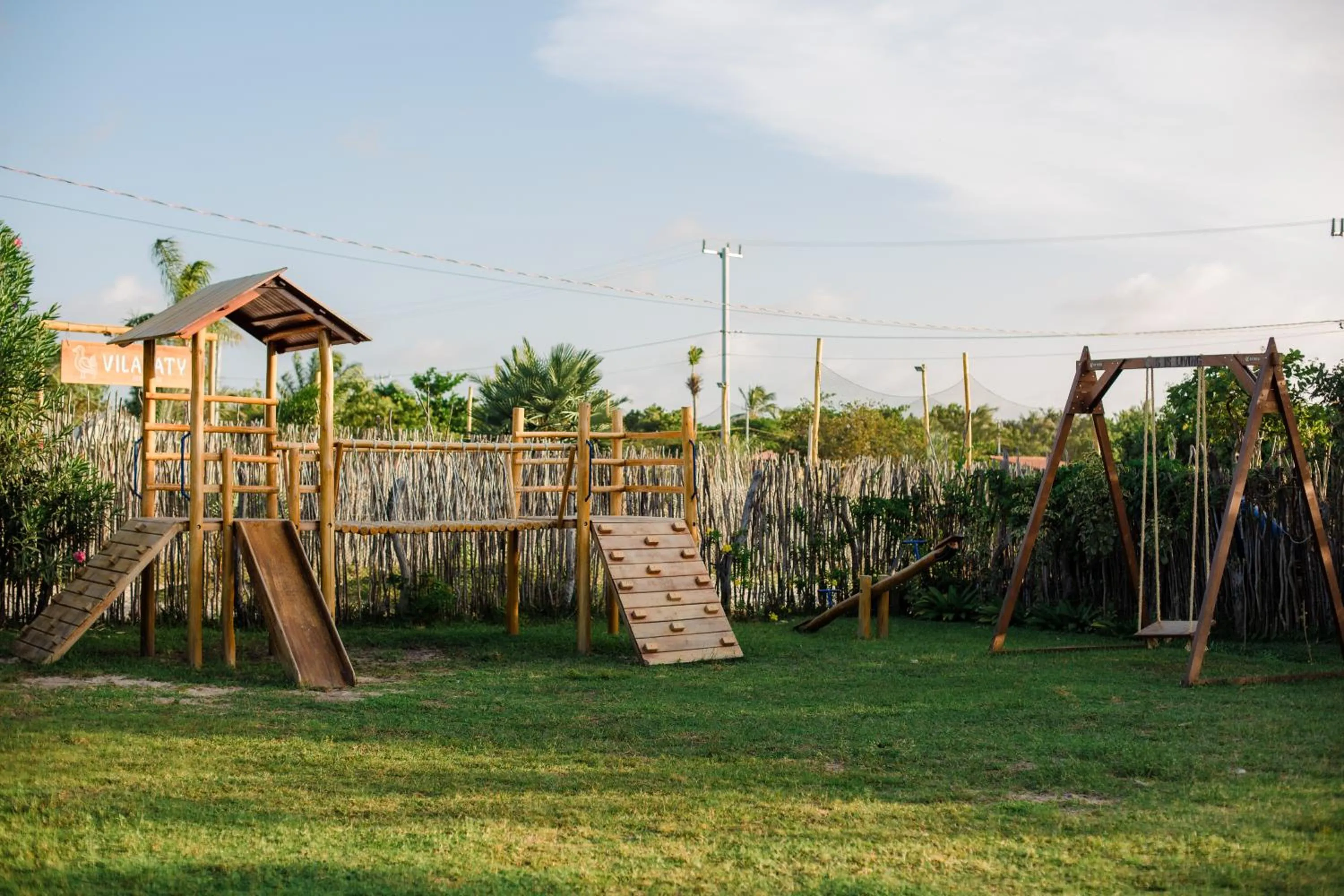 Children play ground in VILA ATY LODGE