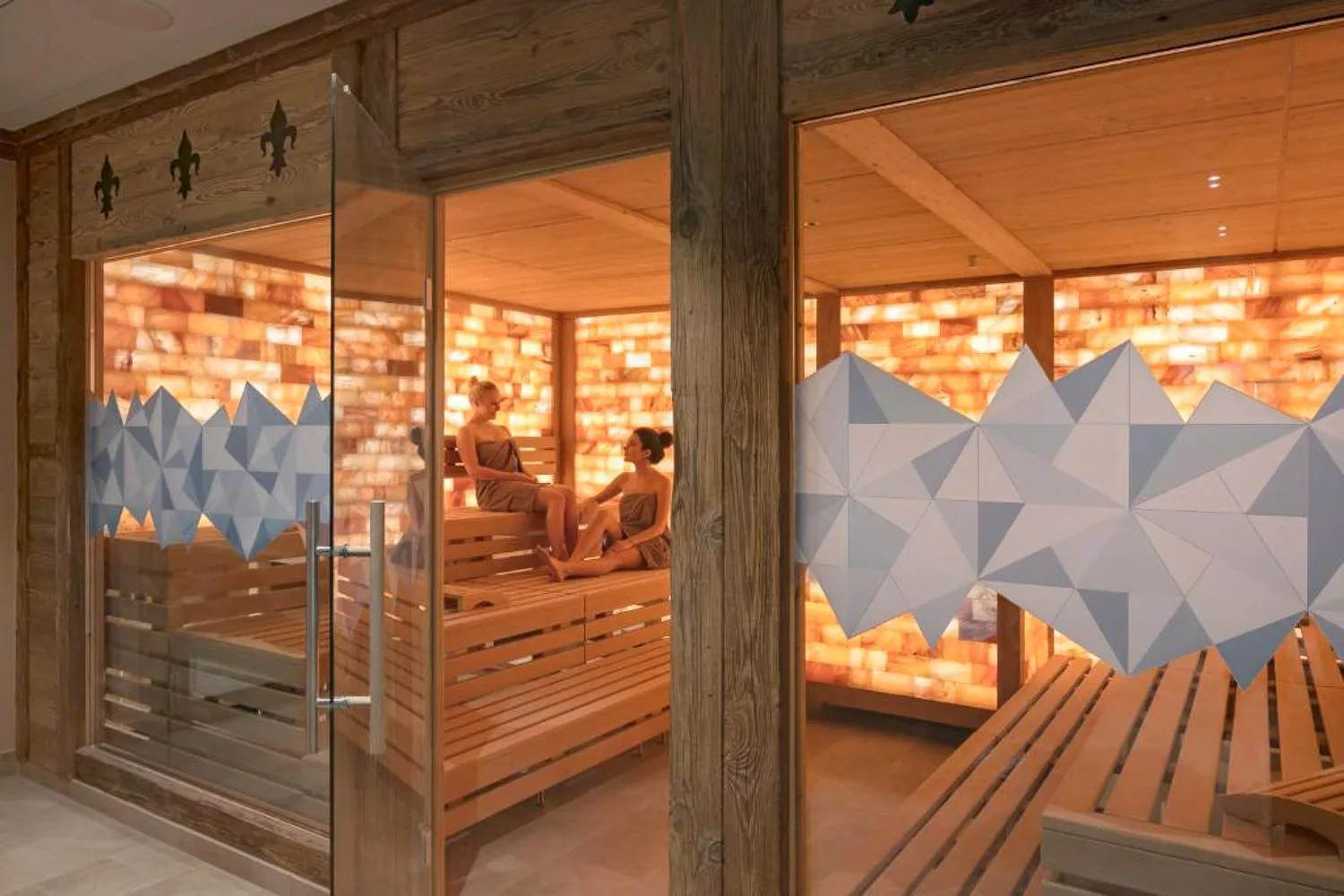 Sauna in Hotel Alex Business & SPA