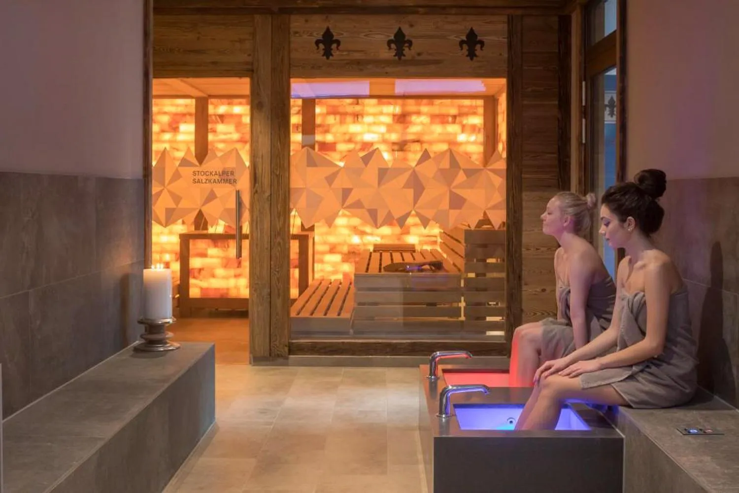 Sauna in Hotel Alex Business & SPA