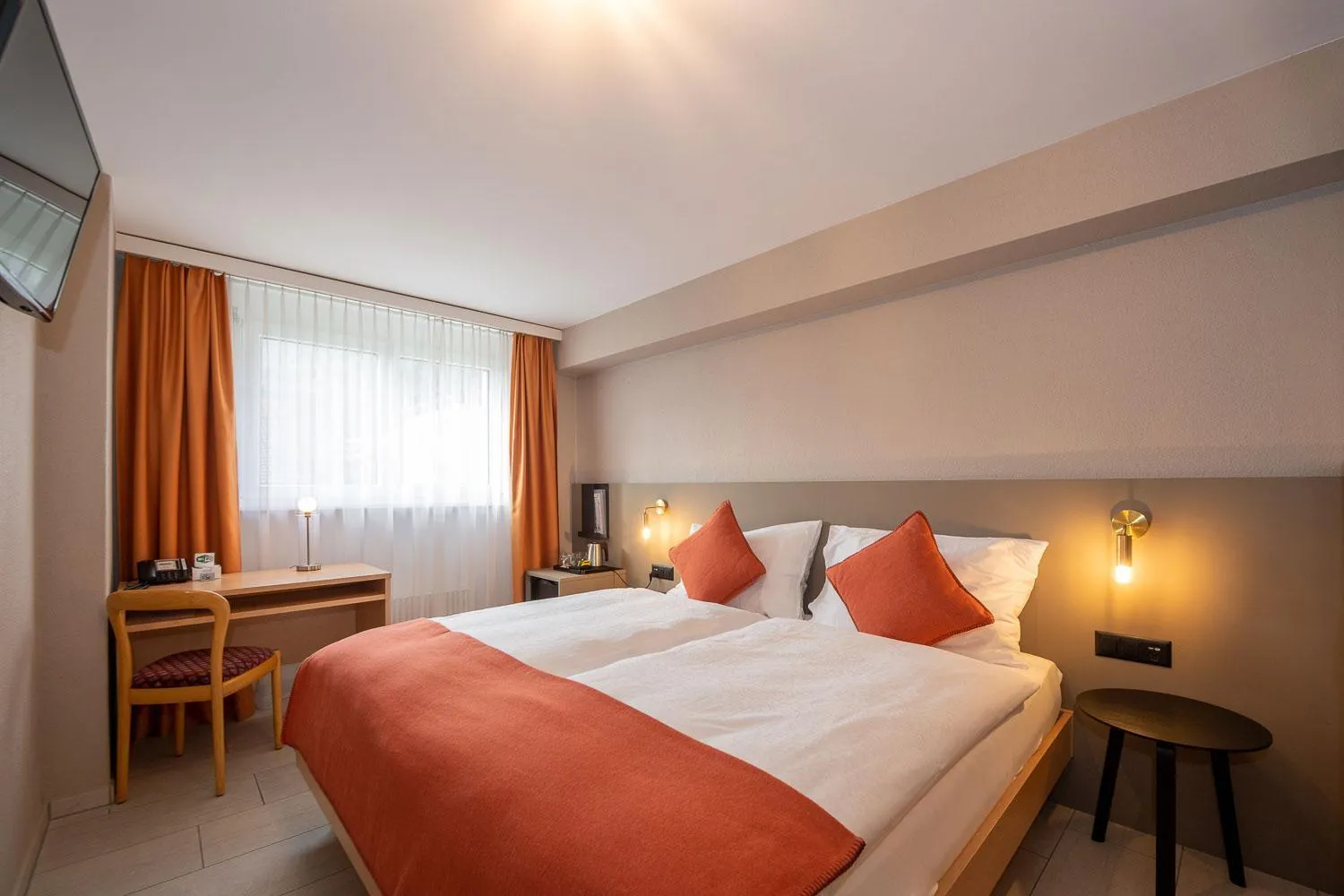 Bedroom, Bed in Hotel Alex Business & SPA