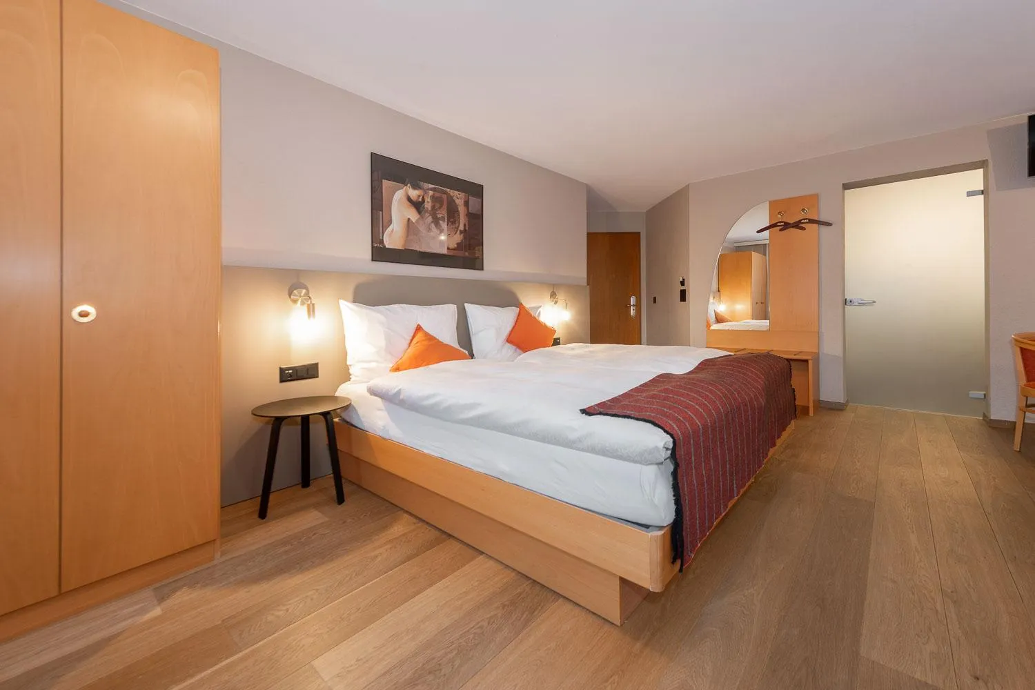 Bedroom, Bed in Hotel Alex Business & SPA