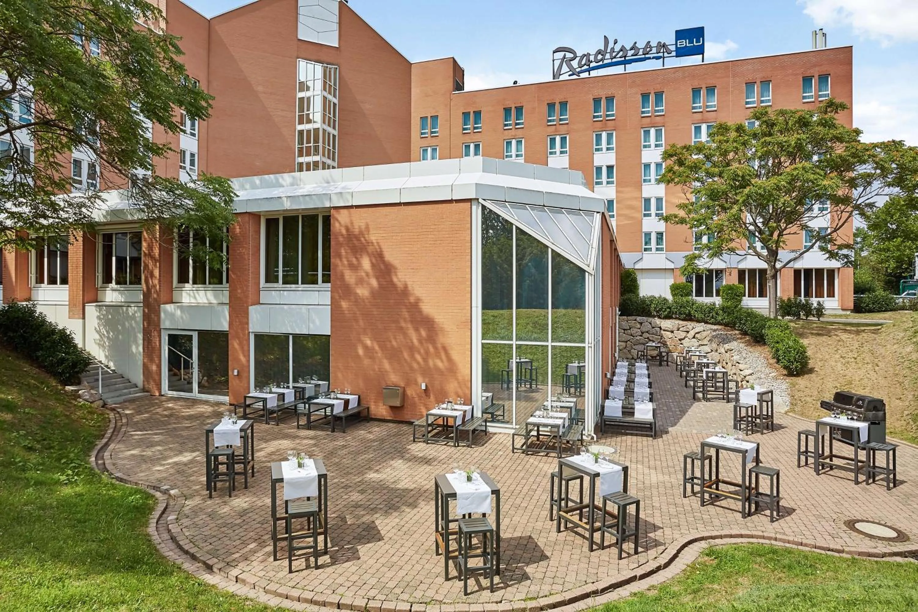 Property building in Radisson Blu Hotel Karlsruhe