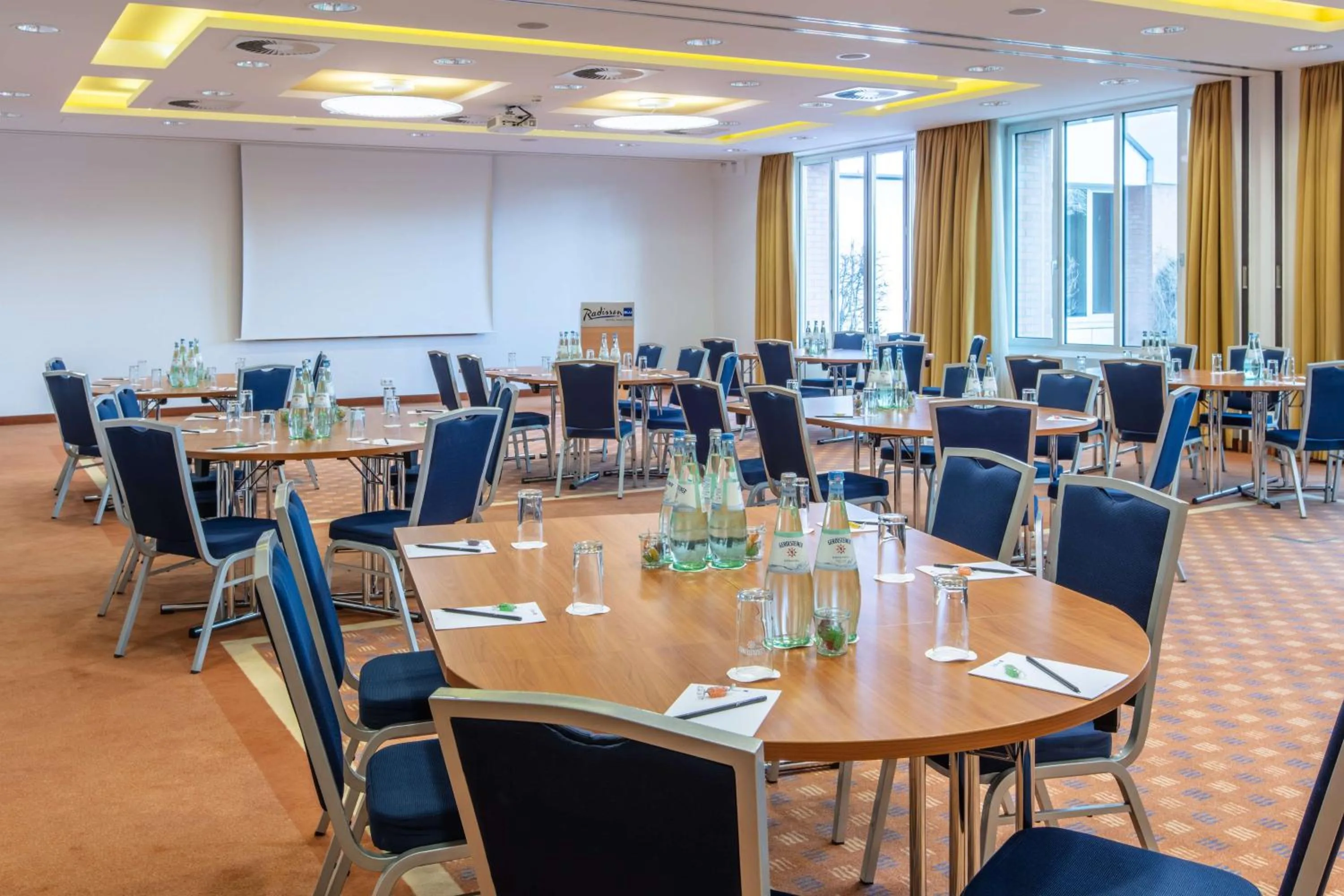 On site in Radisson Blu Hotel Karlsruhe