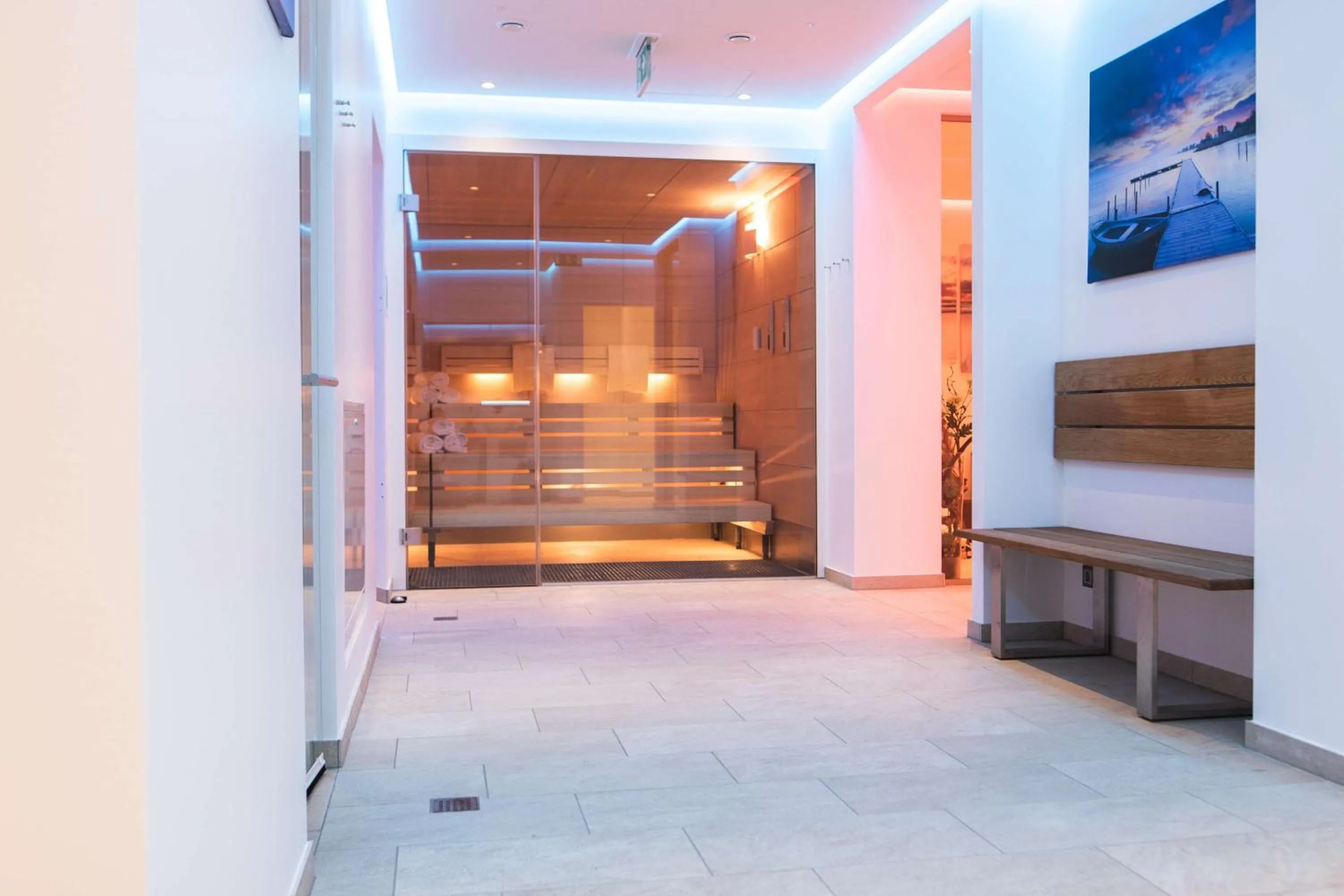 Spa and wellness centre/facilities in Radisson Blu Hotel Karlsruhe