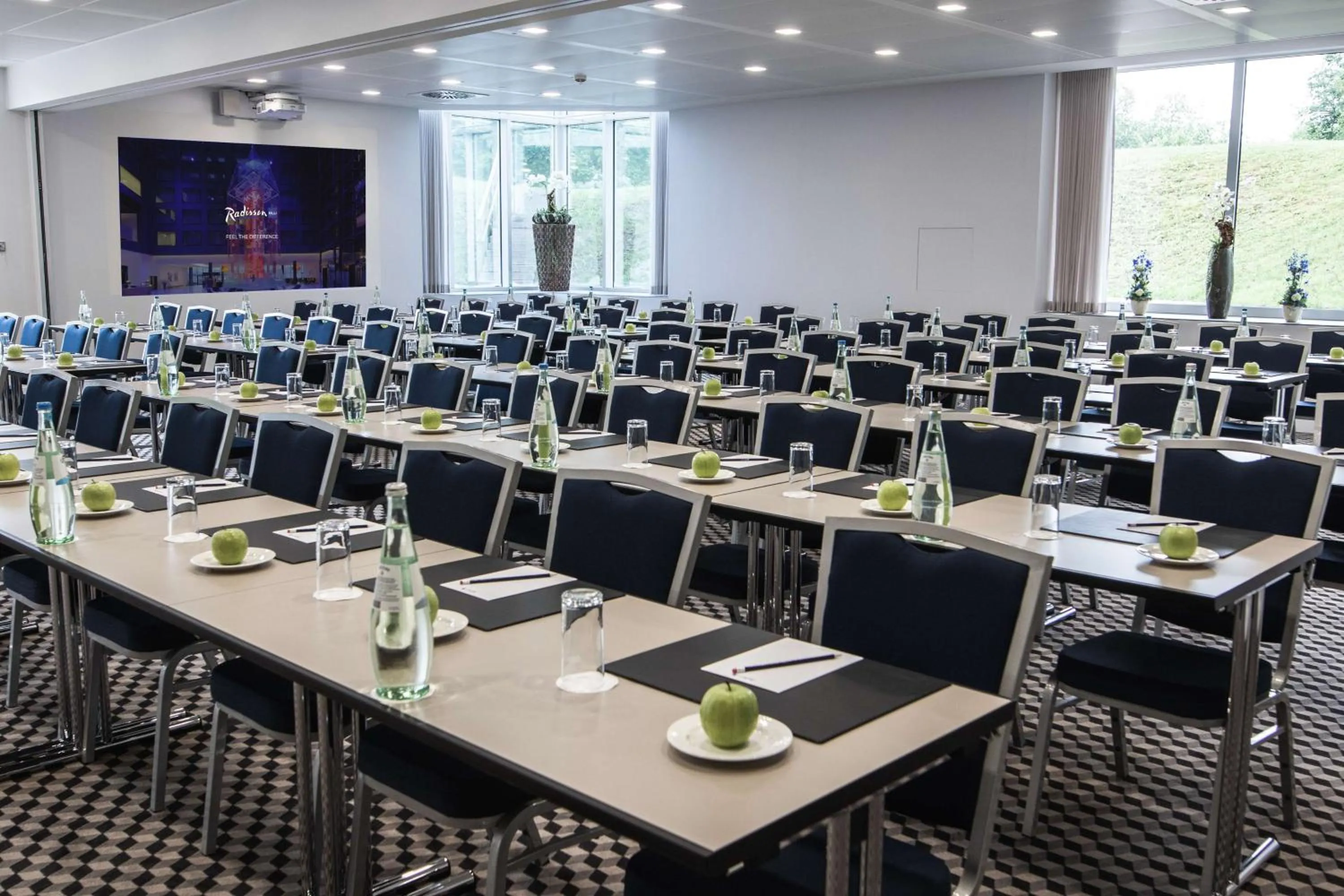On site in Radisson Blu Hotel Karlsruhe