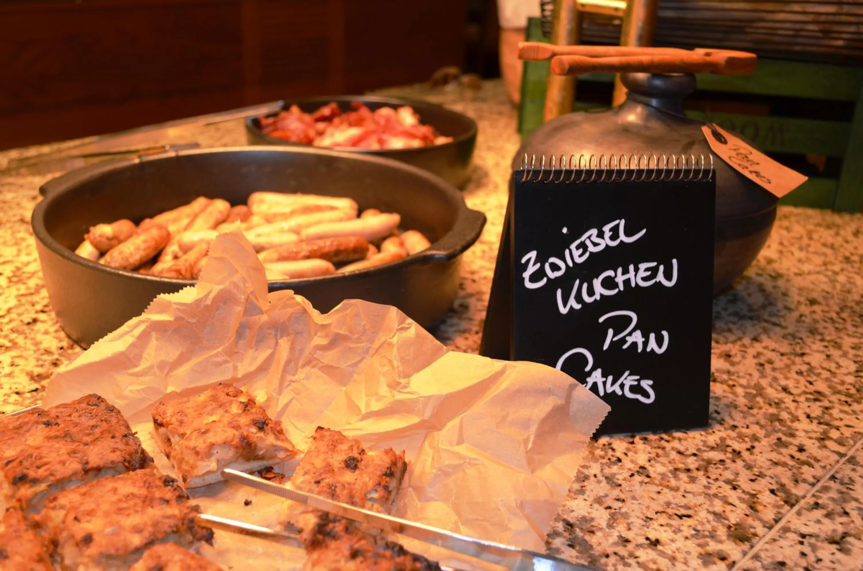 Buffet breakfast in Radisson Blu Hotel Karlsruhe