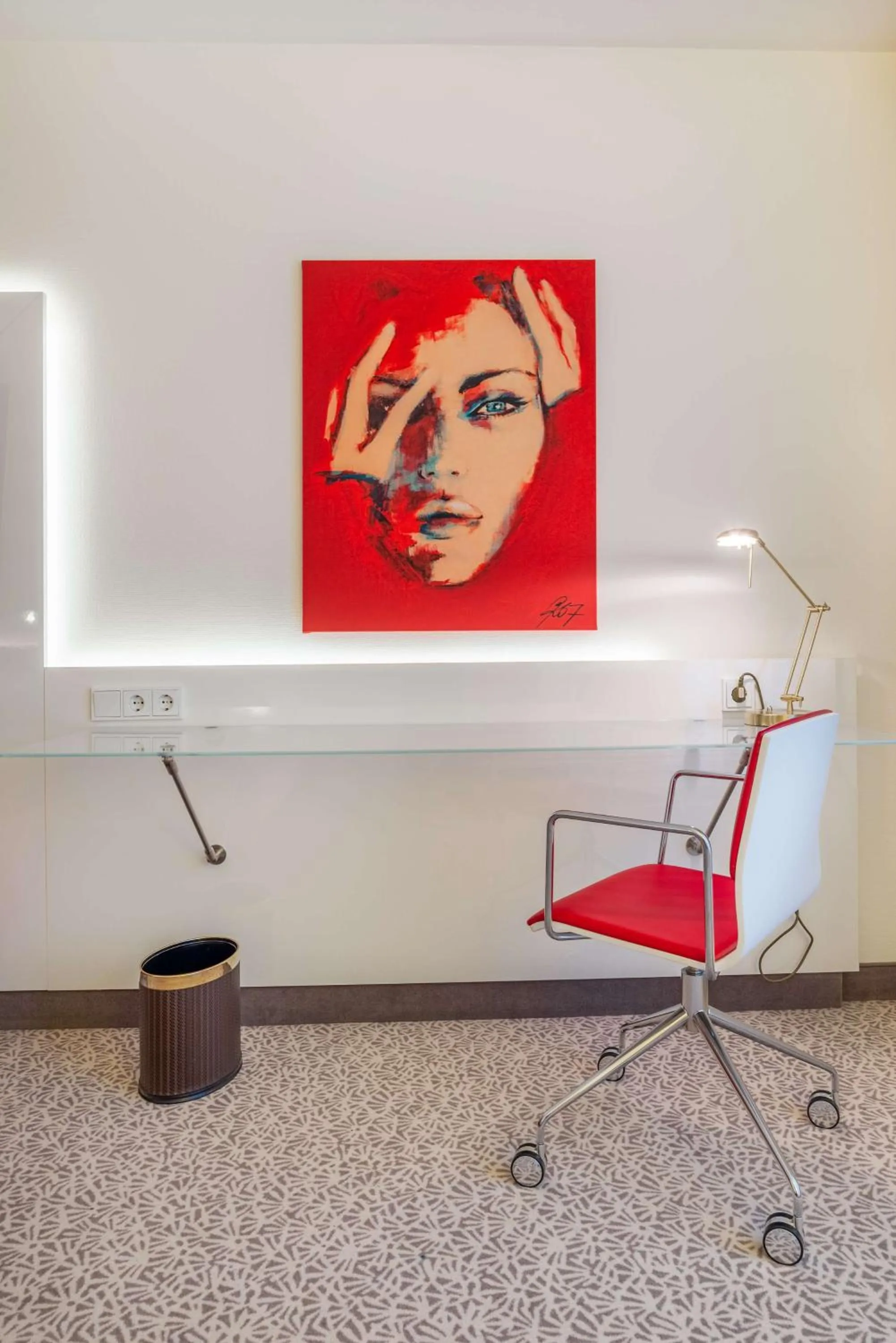 Bedroom in Radisson Blu Hotel Karlsruhe