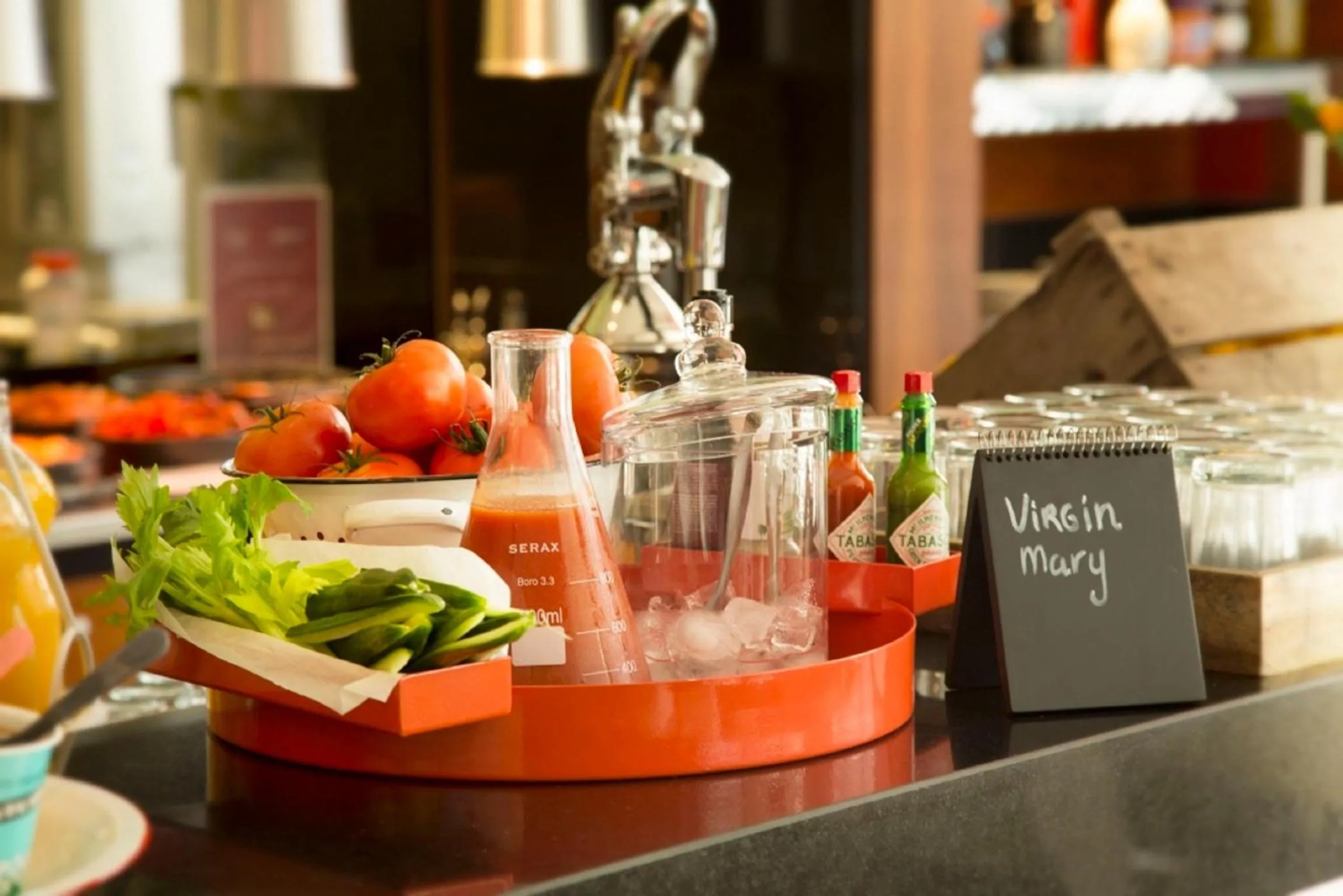 Buffet breakfast in Radisson Blu Hotel Karlsruhe