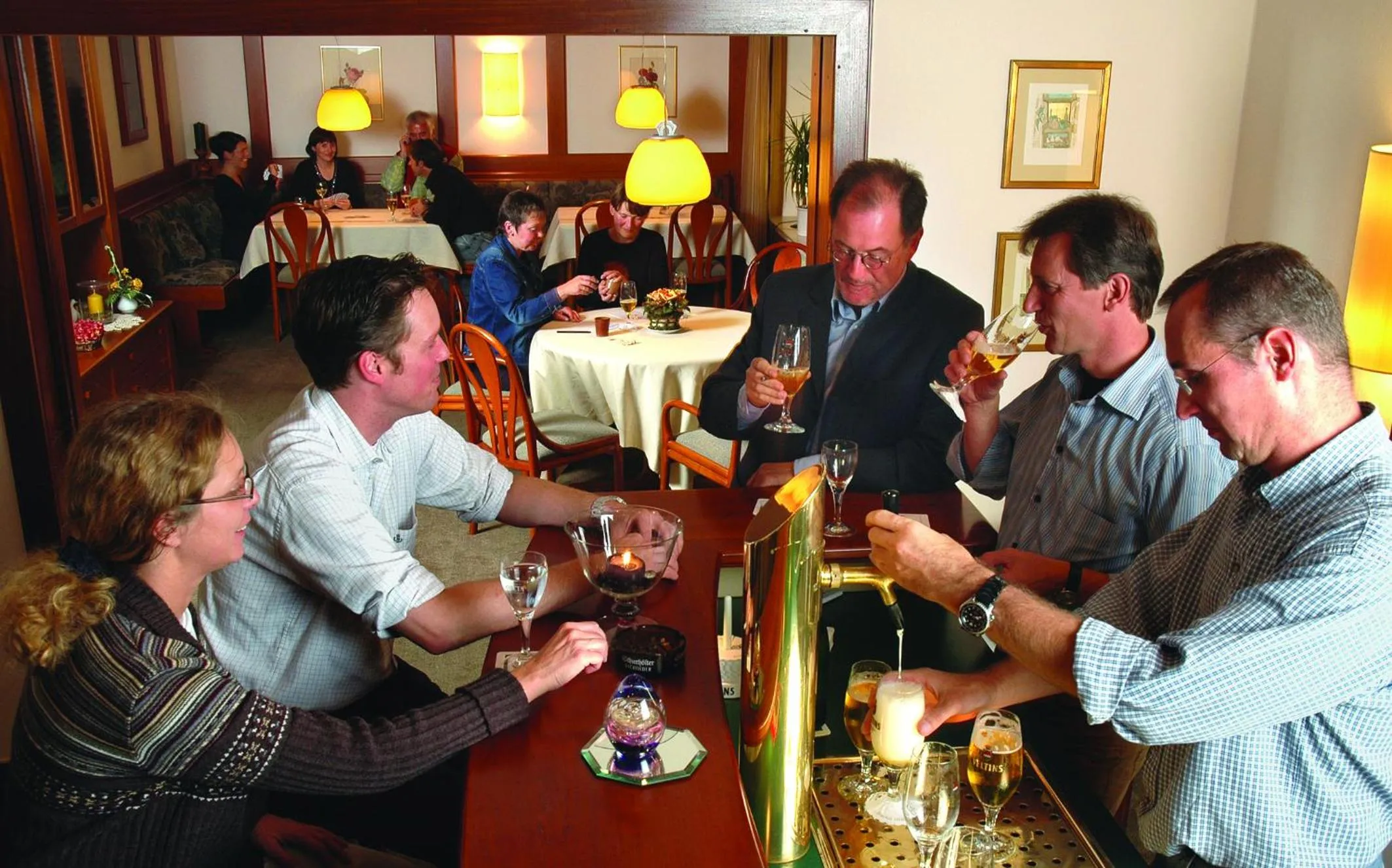 Lounge or bar in Landhotel Ridder