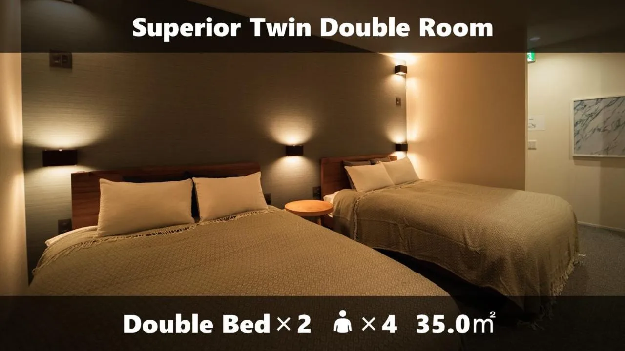 Photo of the whole room, Bed in Vieuno Stay Hakata 1