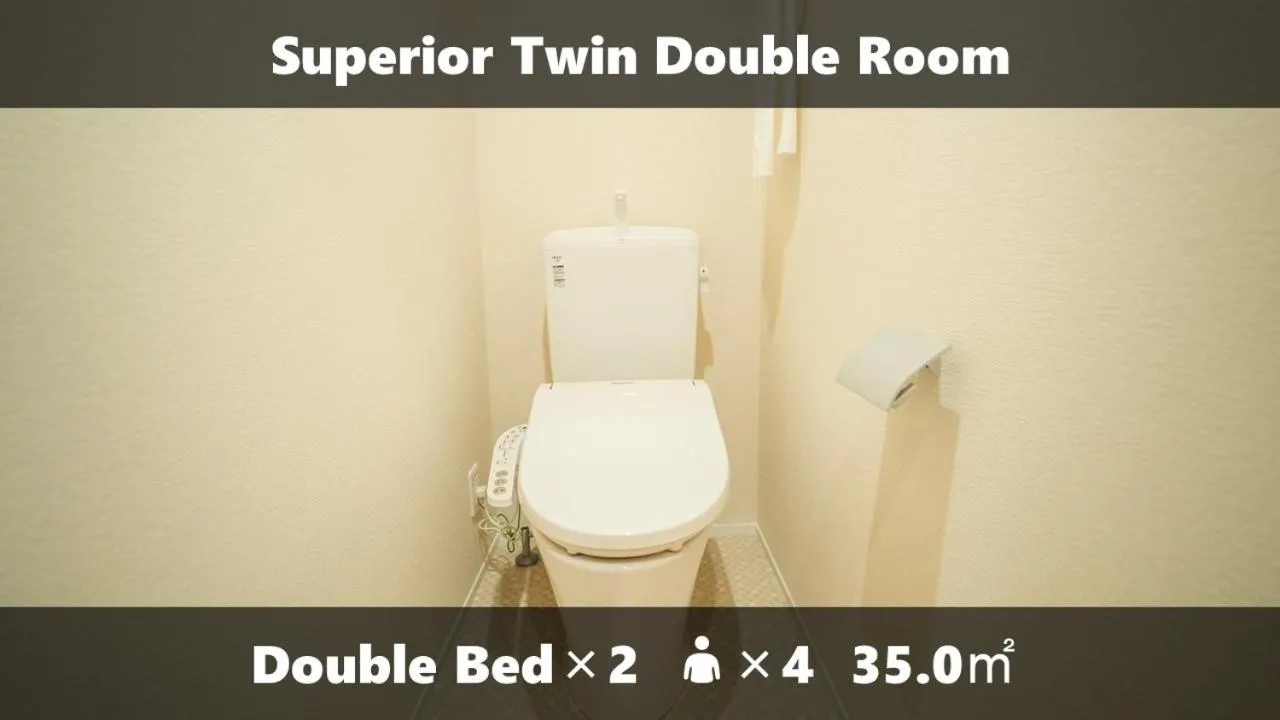 Bathroom in Vieuno Stay Hakata 1