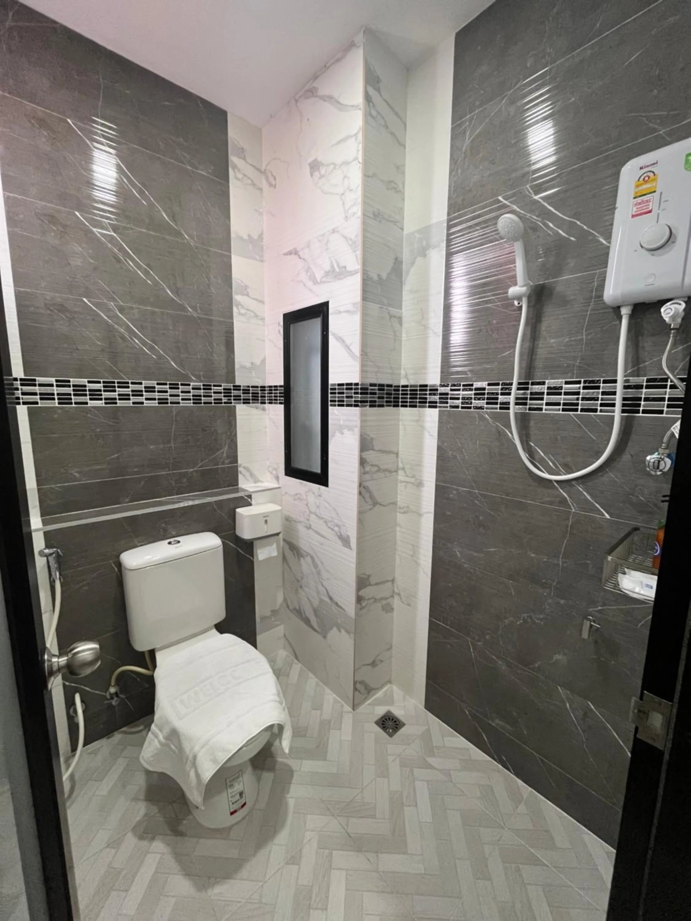 Bathroom in Variety winner hostel