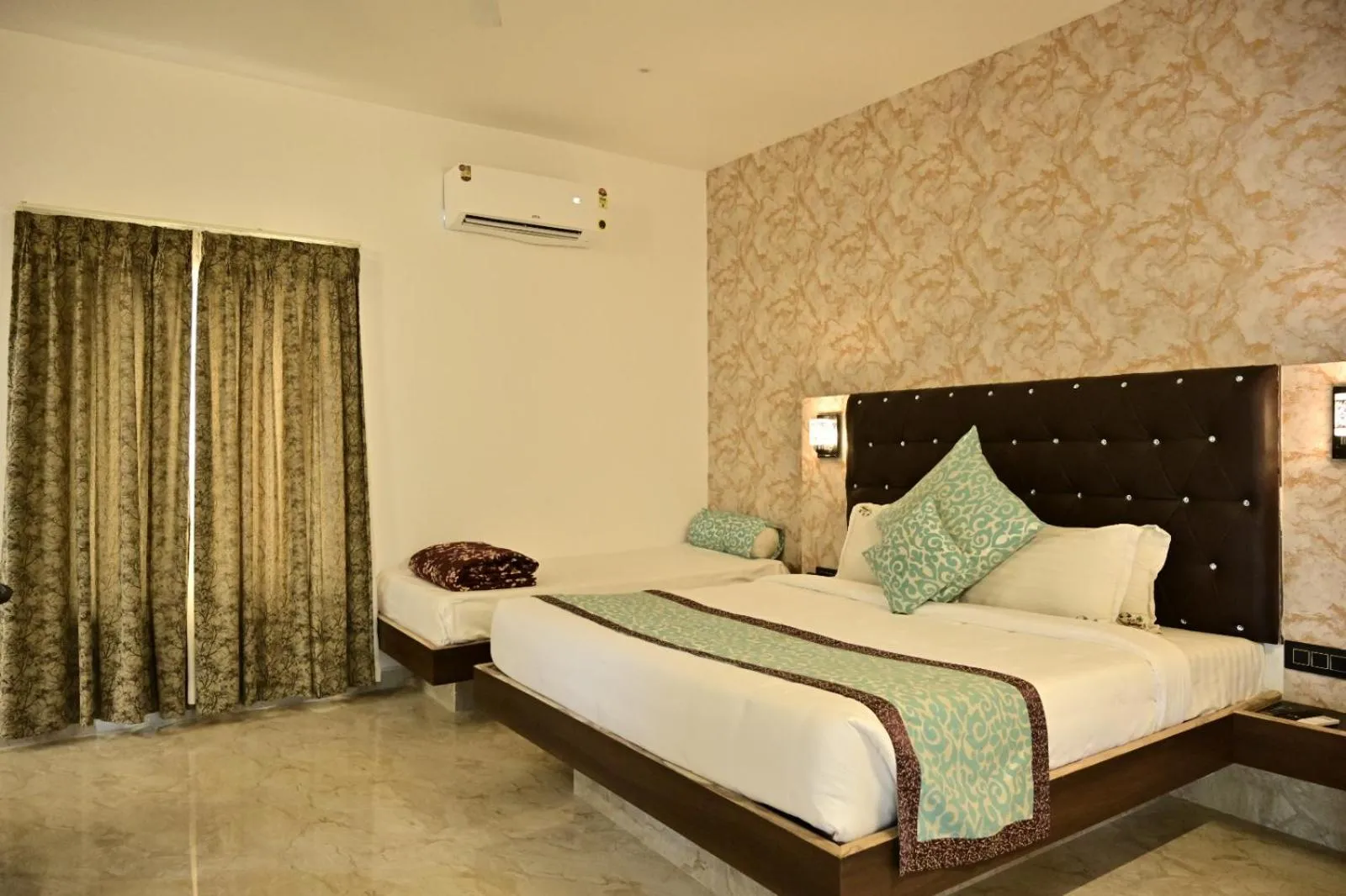 Bed in AGS HOLIDAY RESORTS