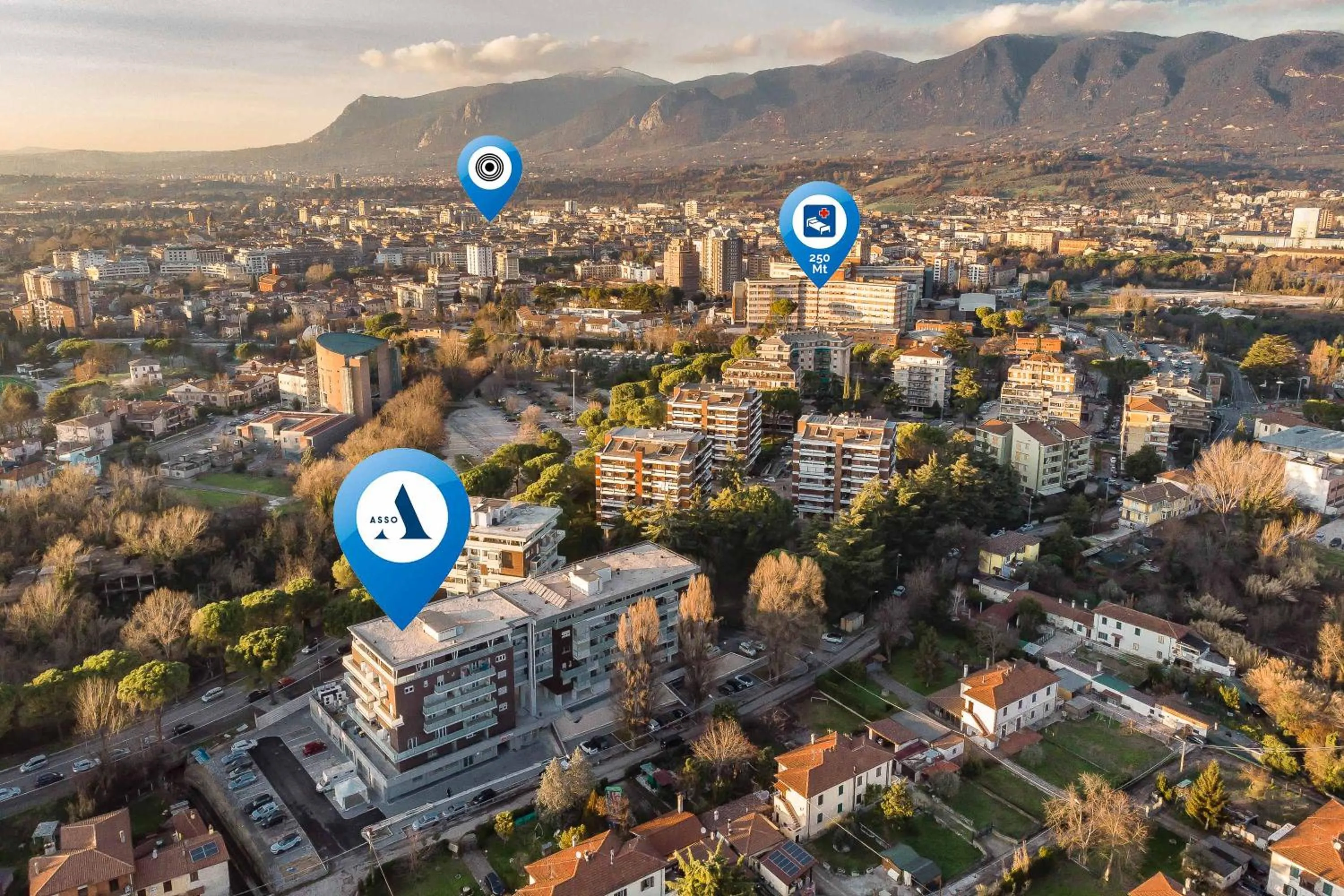 Property building in Asso Residence Ospedale