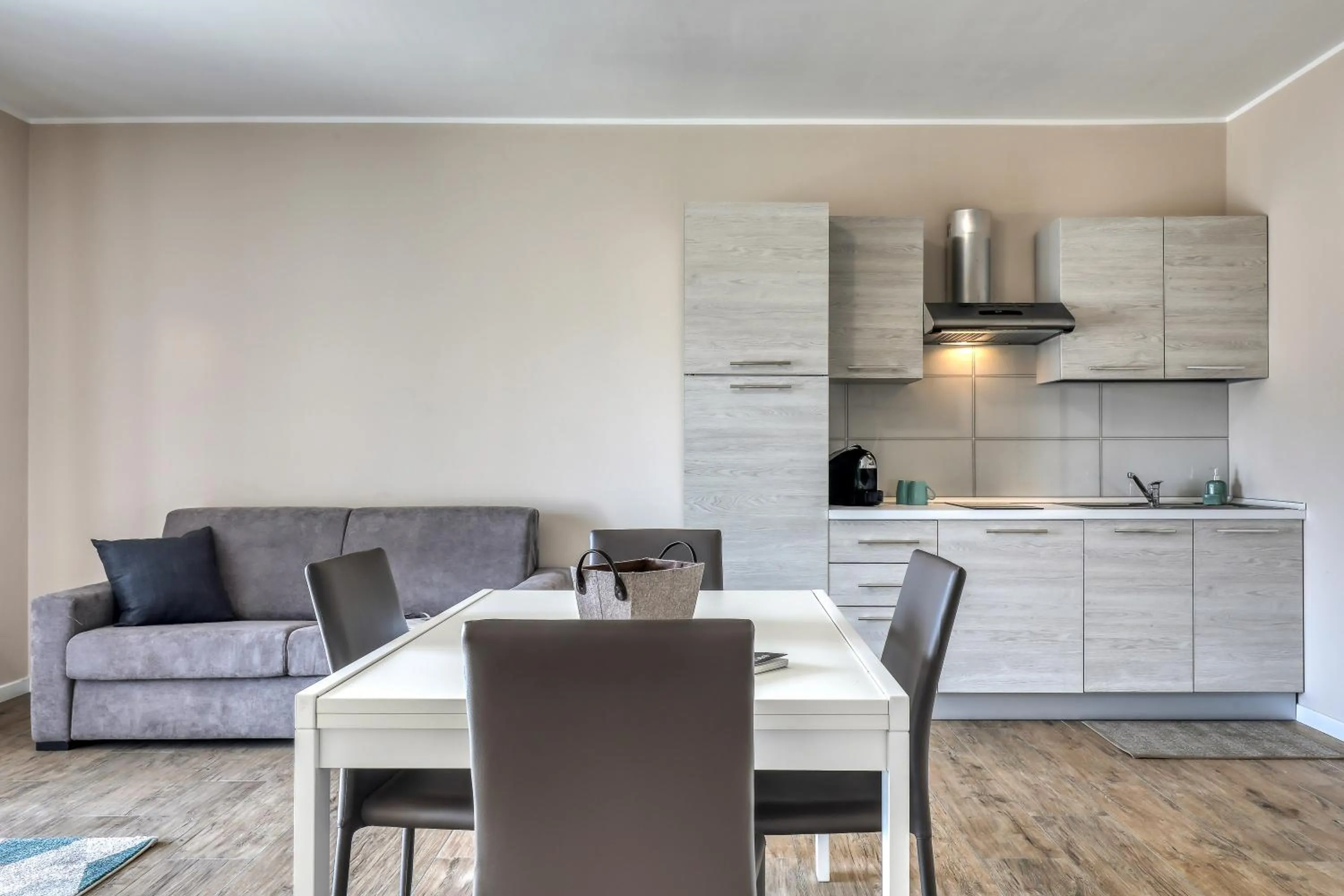 Kitchen or kitchenette in Asso Residence Ospedale