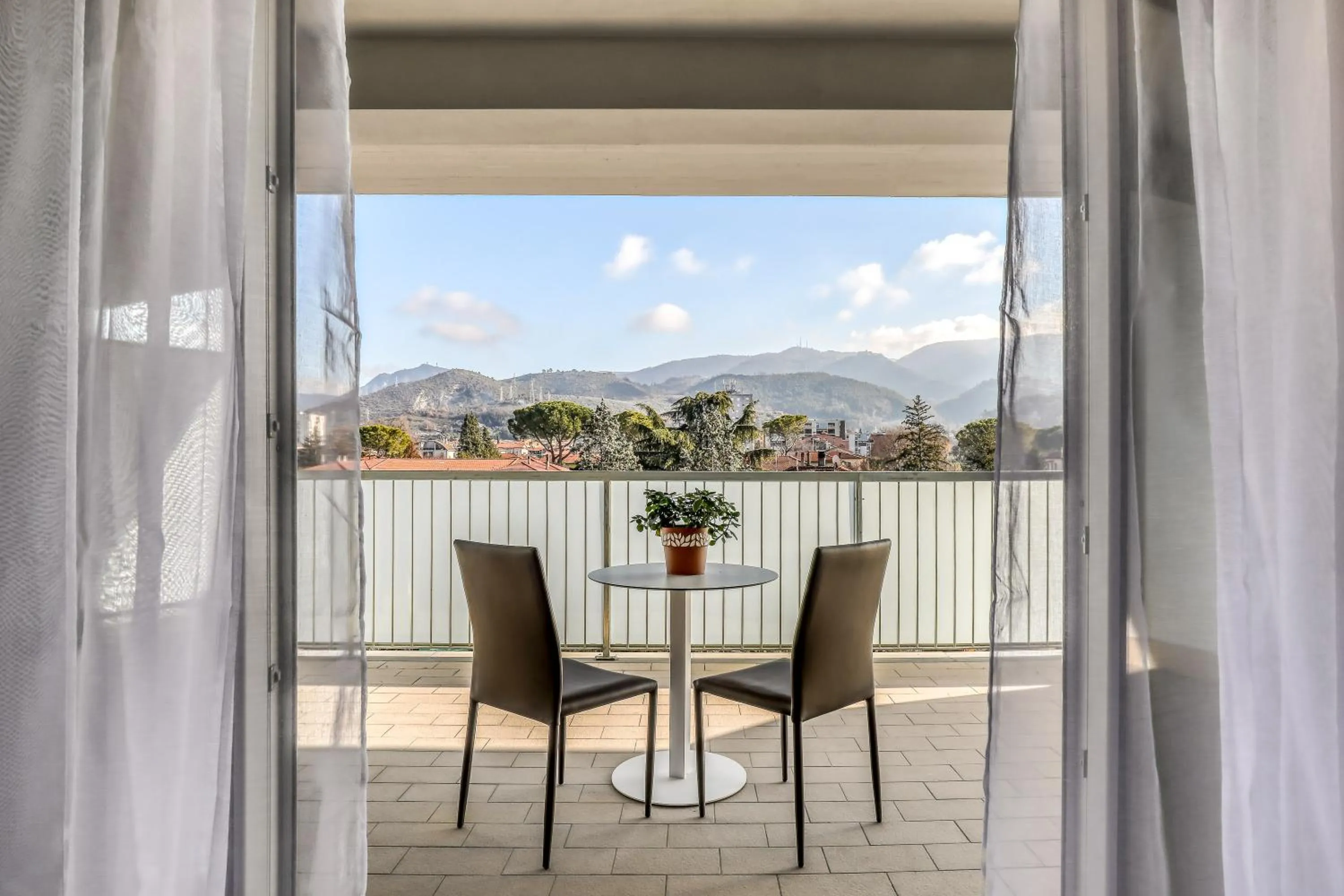 Balcony/Terrace in Asso Residence Ospedale