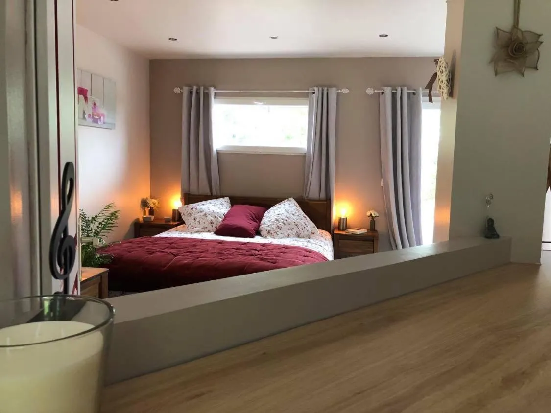 Bed in La suite des charmelines