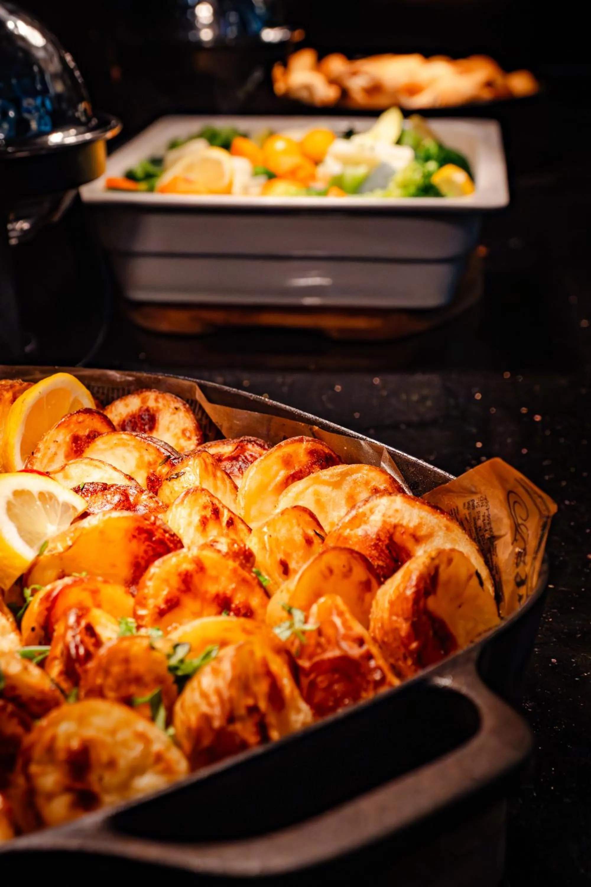 Buffet breakfast in Metropolitan Al Mafraq Hotel