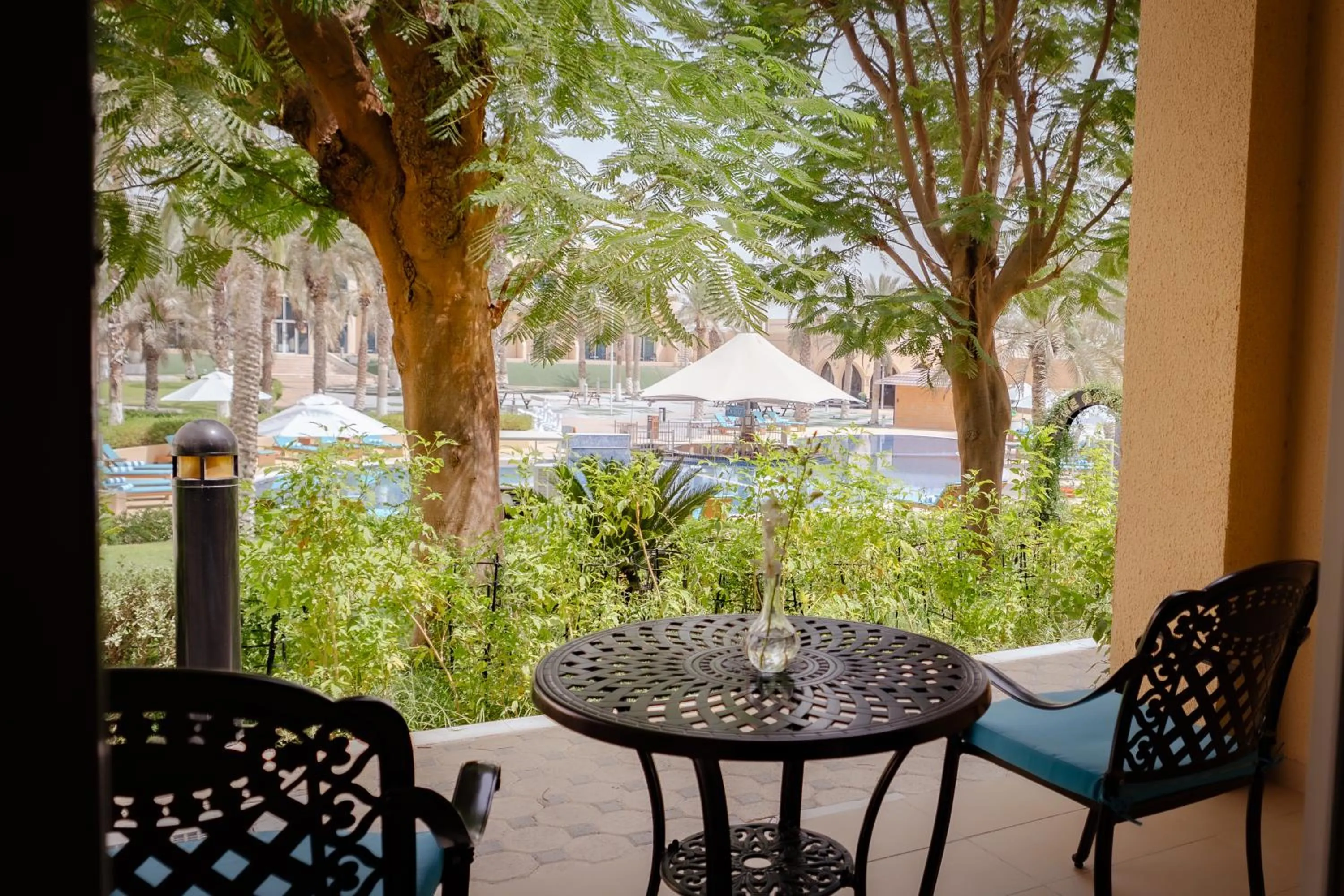 Garden view in Metropolitan Al Mafraq Hotel