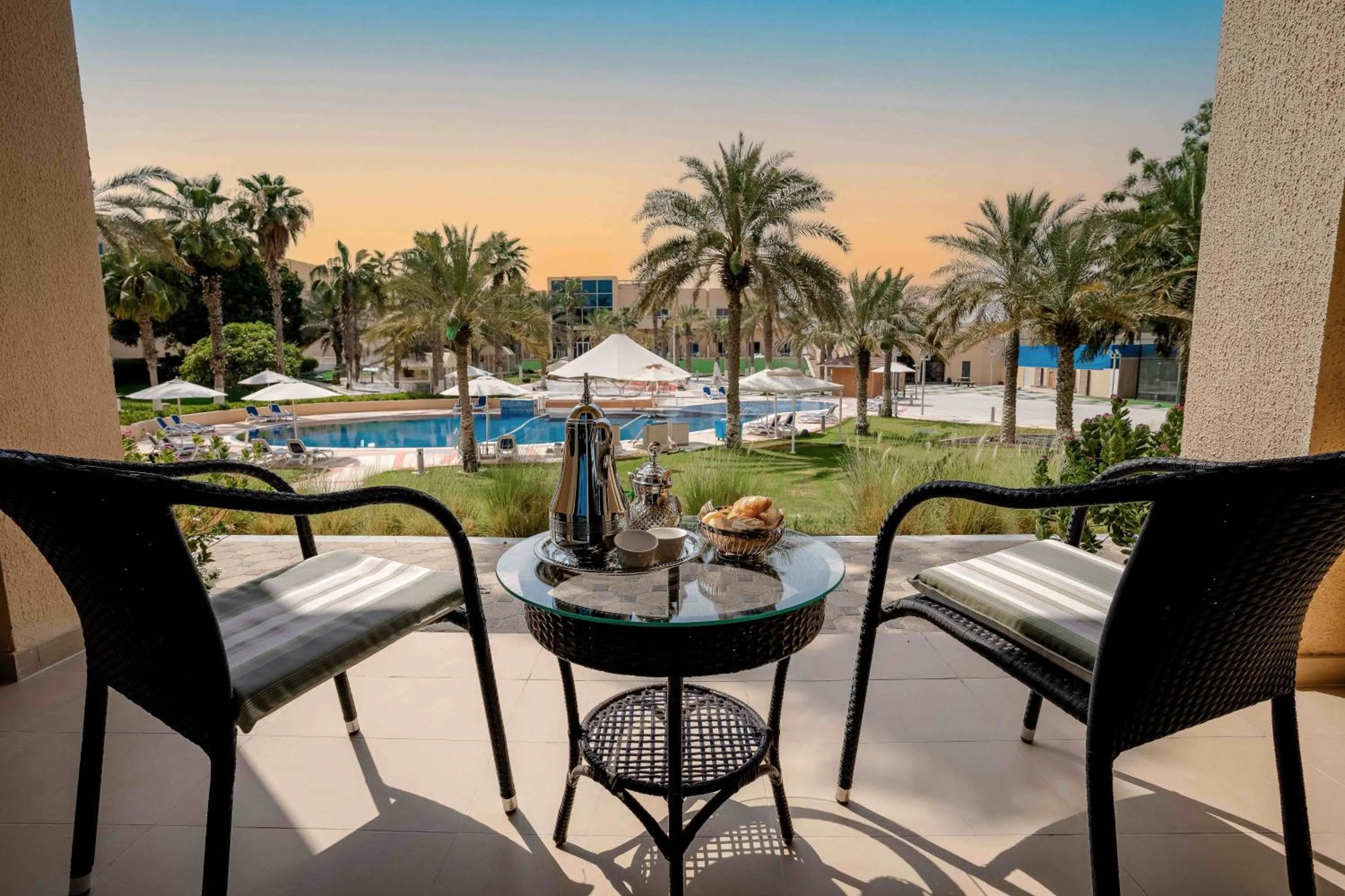 View (from property/room) in Metropolitan Al Mafraq Hotel