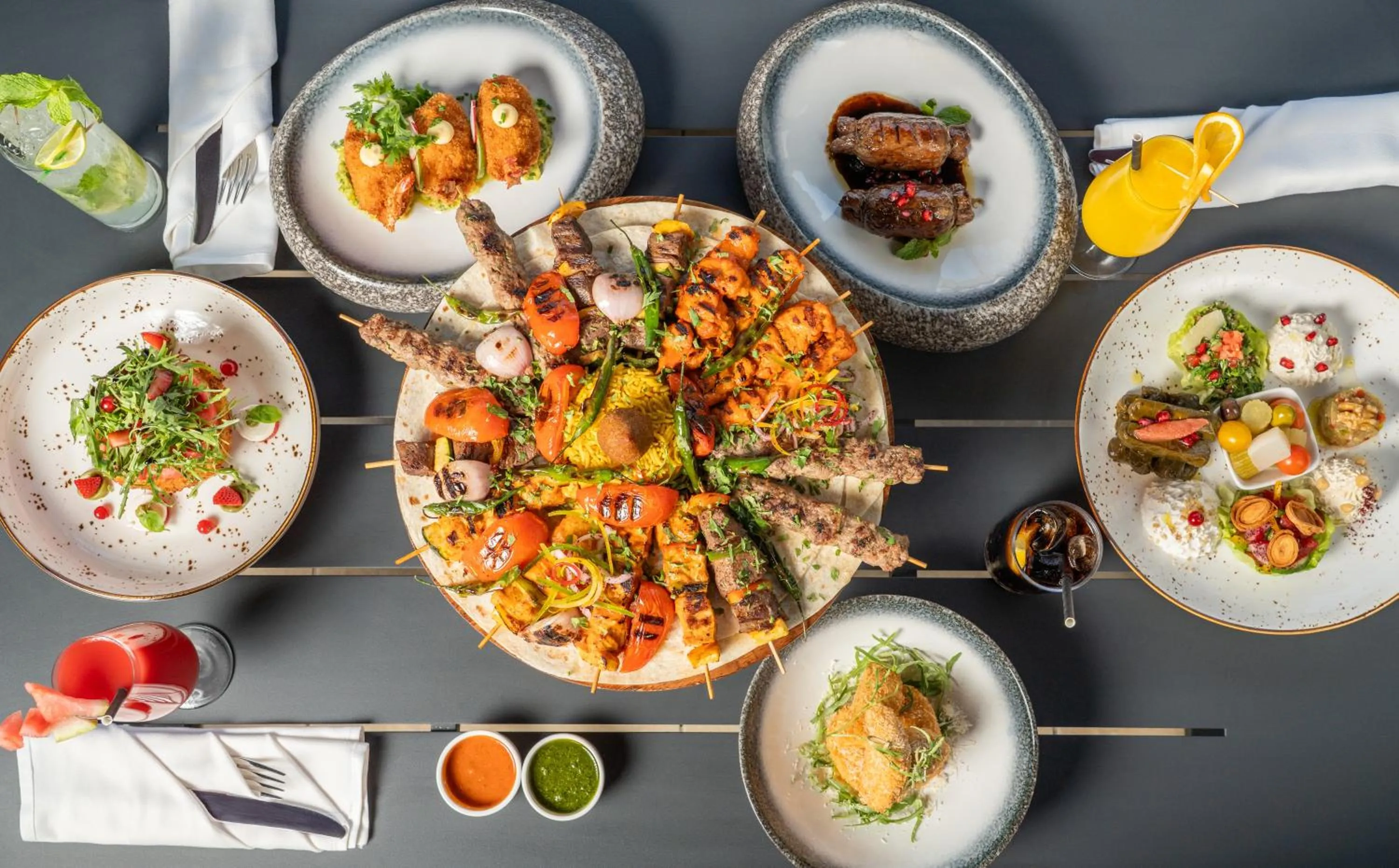 Food in Metropolitan Al Mafraq Hotel