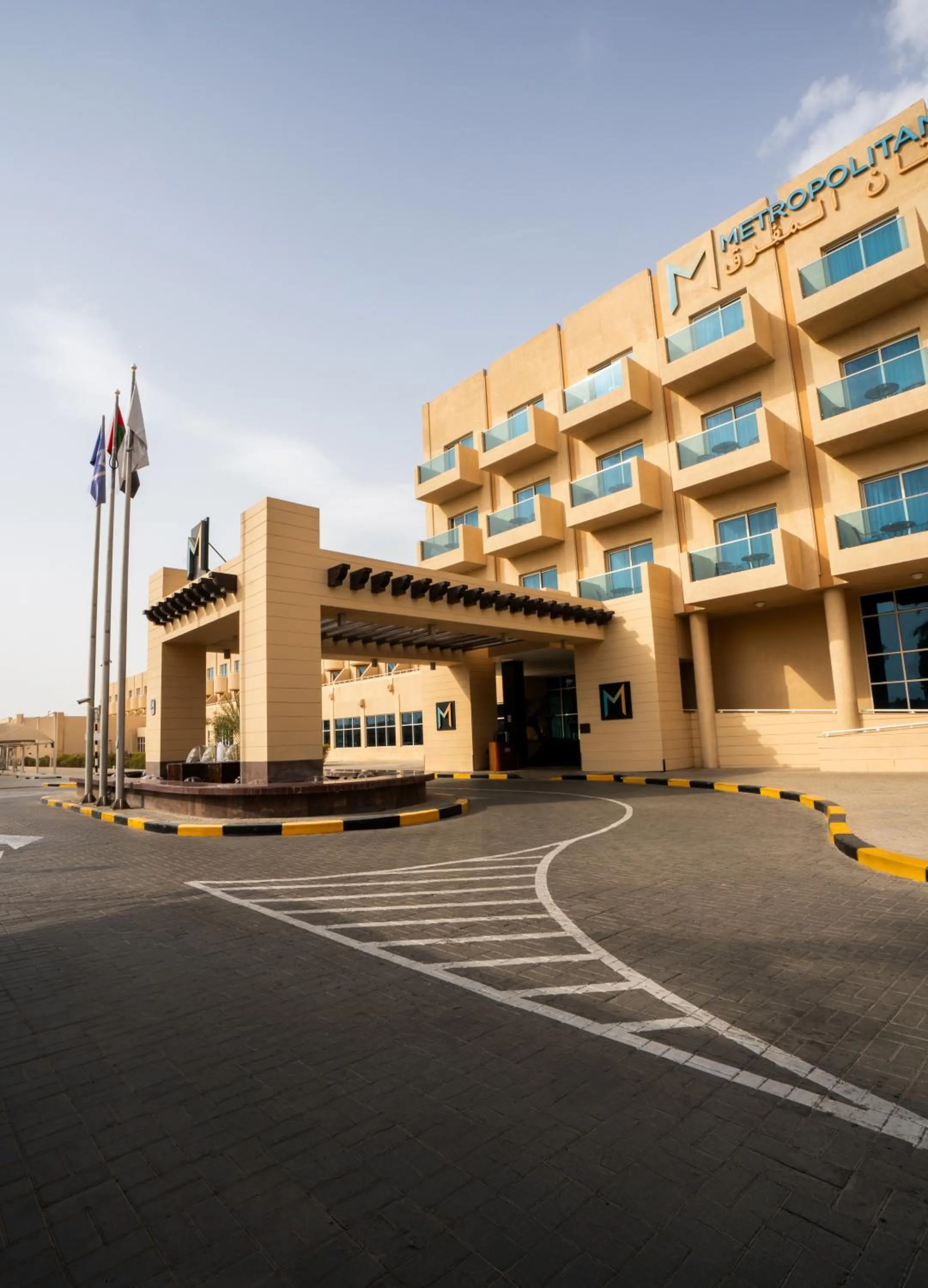 Property building in Metropolitan Al Mafraq Hotel