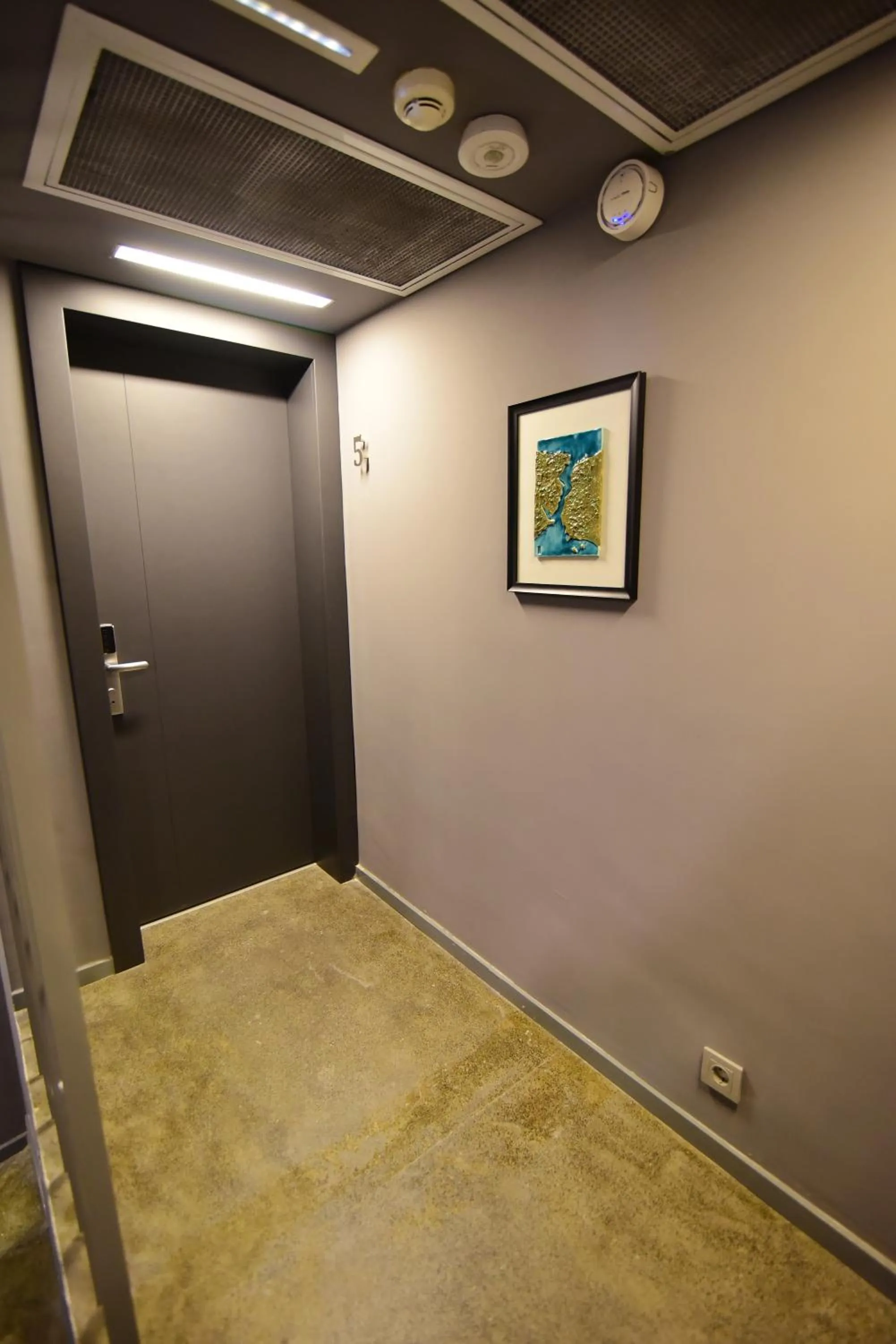 Floor plan in The Row Taksim Hotel