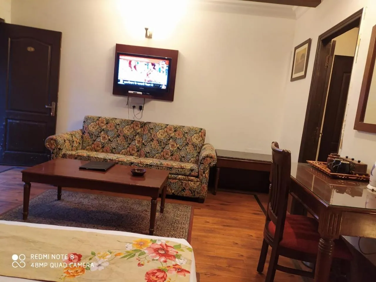 Seating area in Manu Maharani Regency