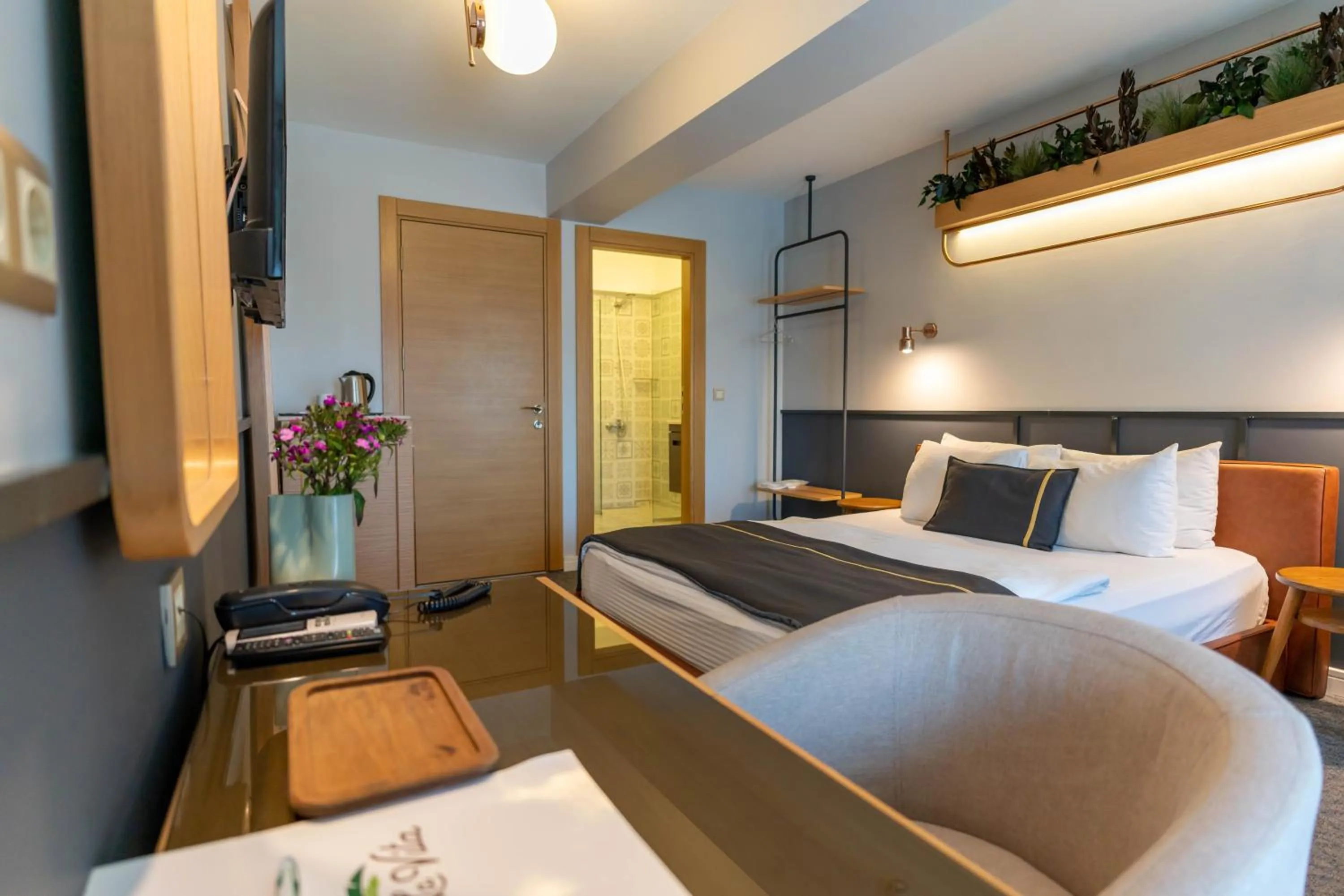 Bed in Viva La Vita Hotel