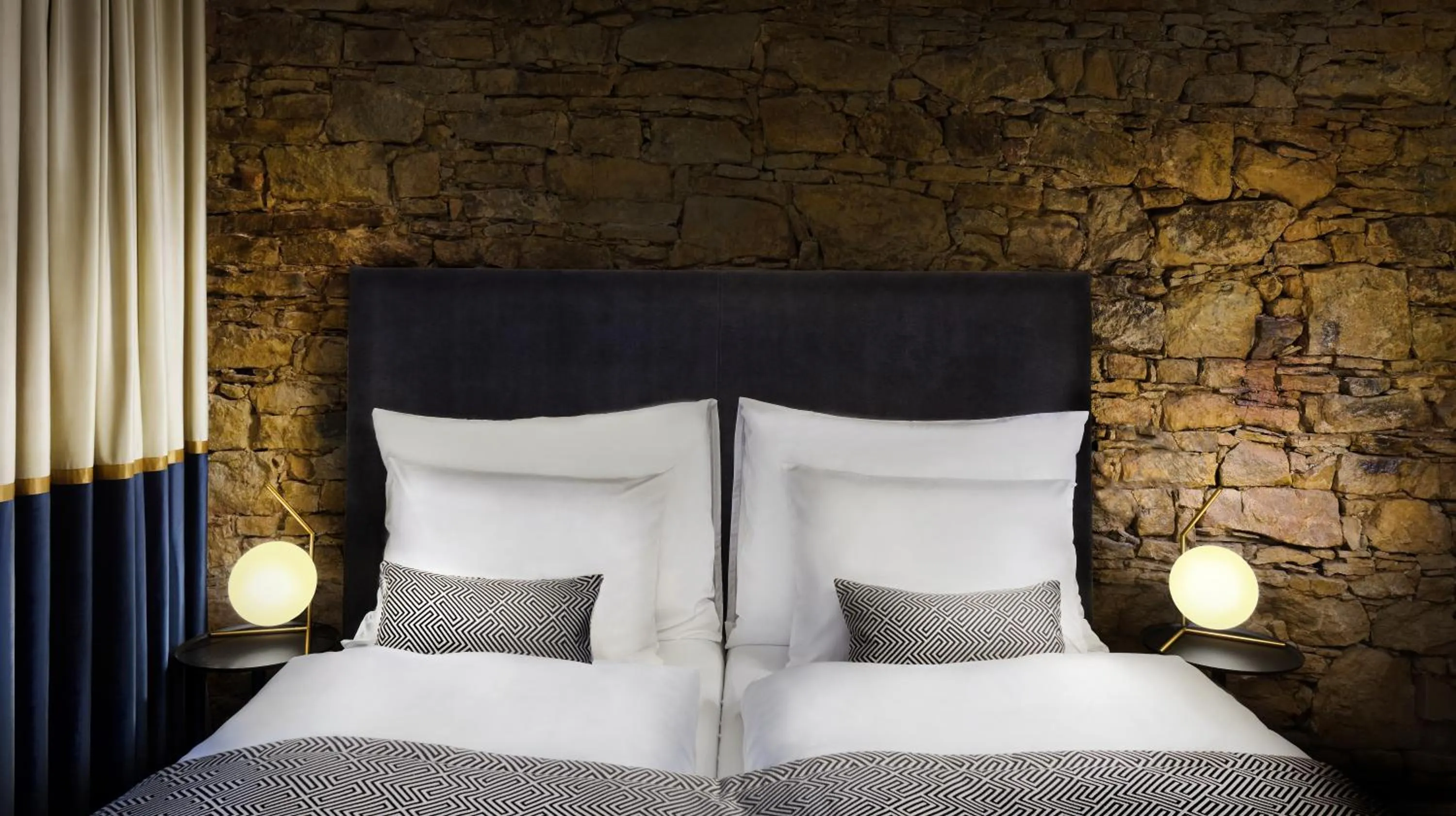 Bed in Kalix Boutique Hotel