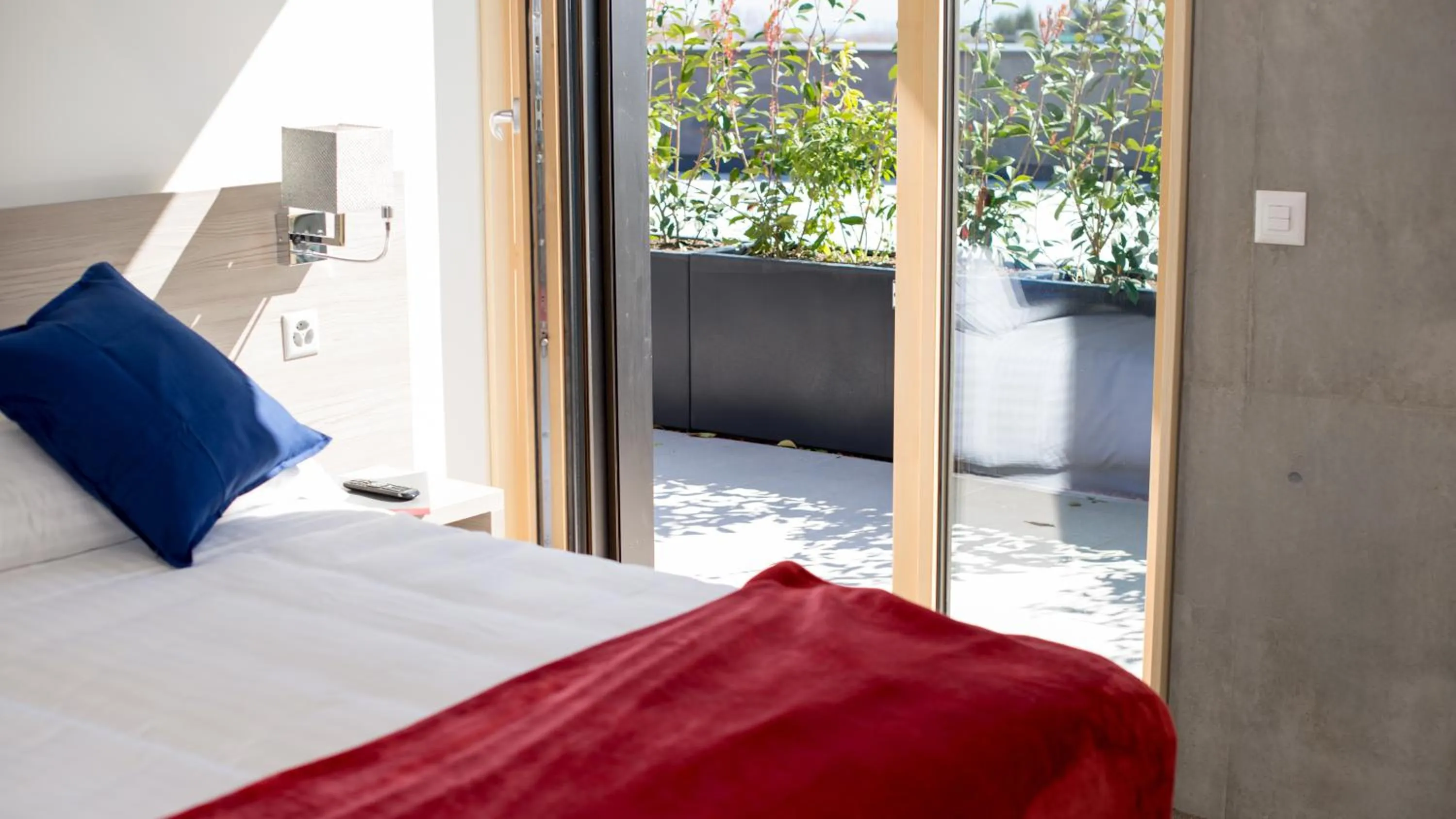 Bed in The Bowling Hotel