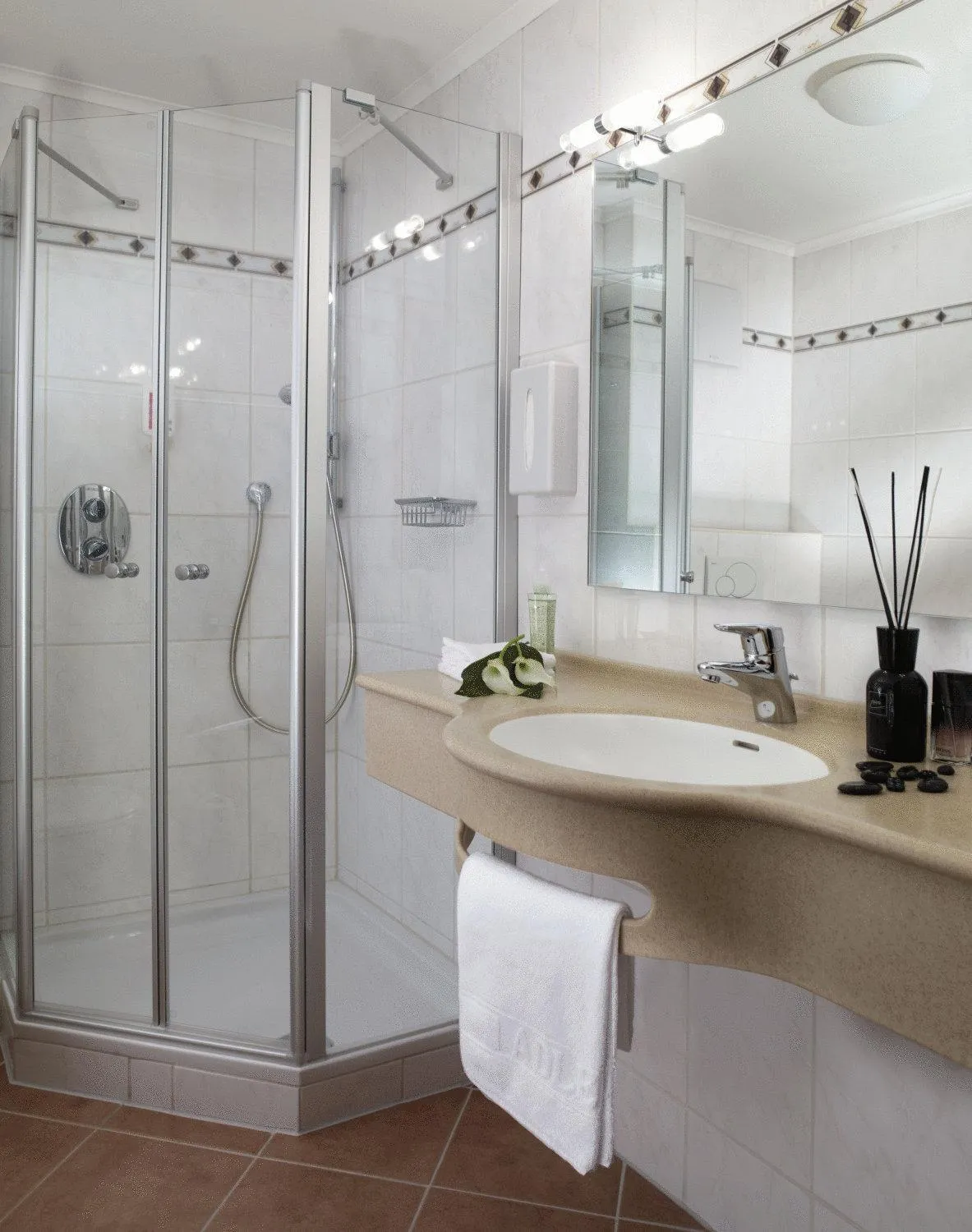 Bathroom in Flair Hotel Adlerbad