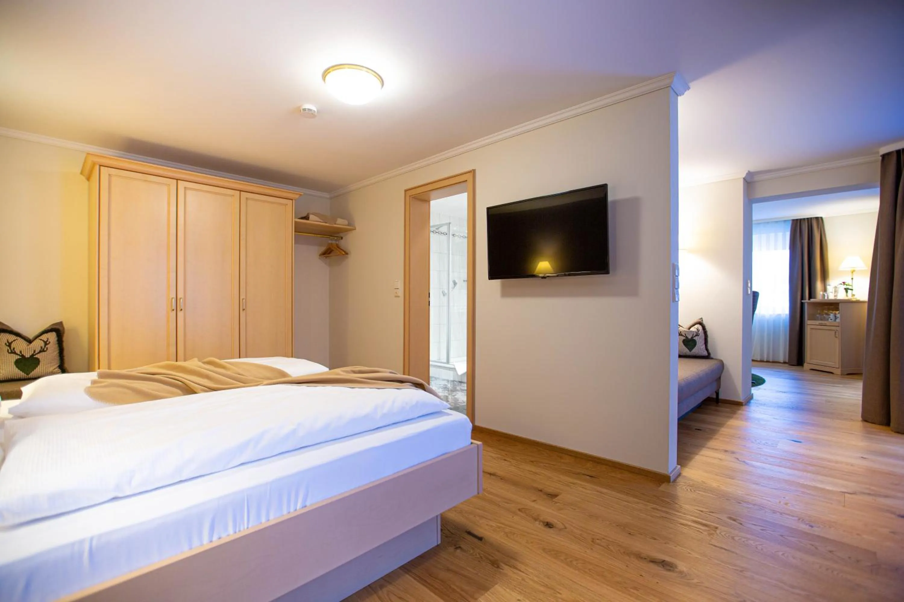 Photo of the whole room, Bed in Flair Hotel Adlerbad